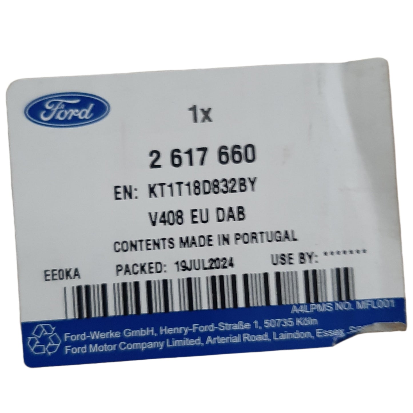 Genuine Ford Receiver Assy - Radio | 2617660