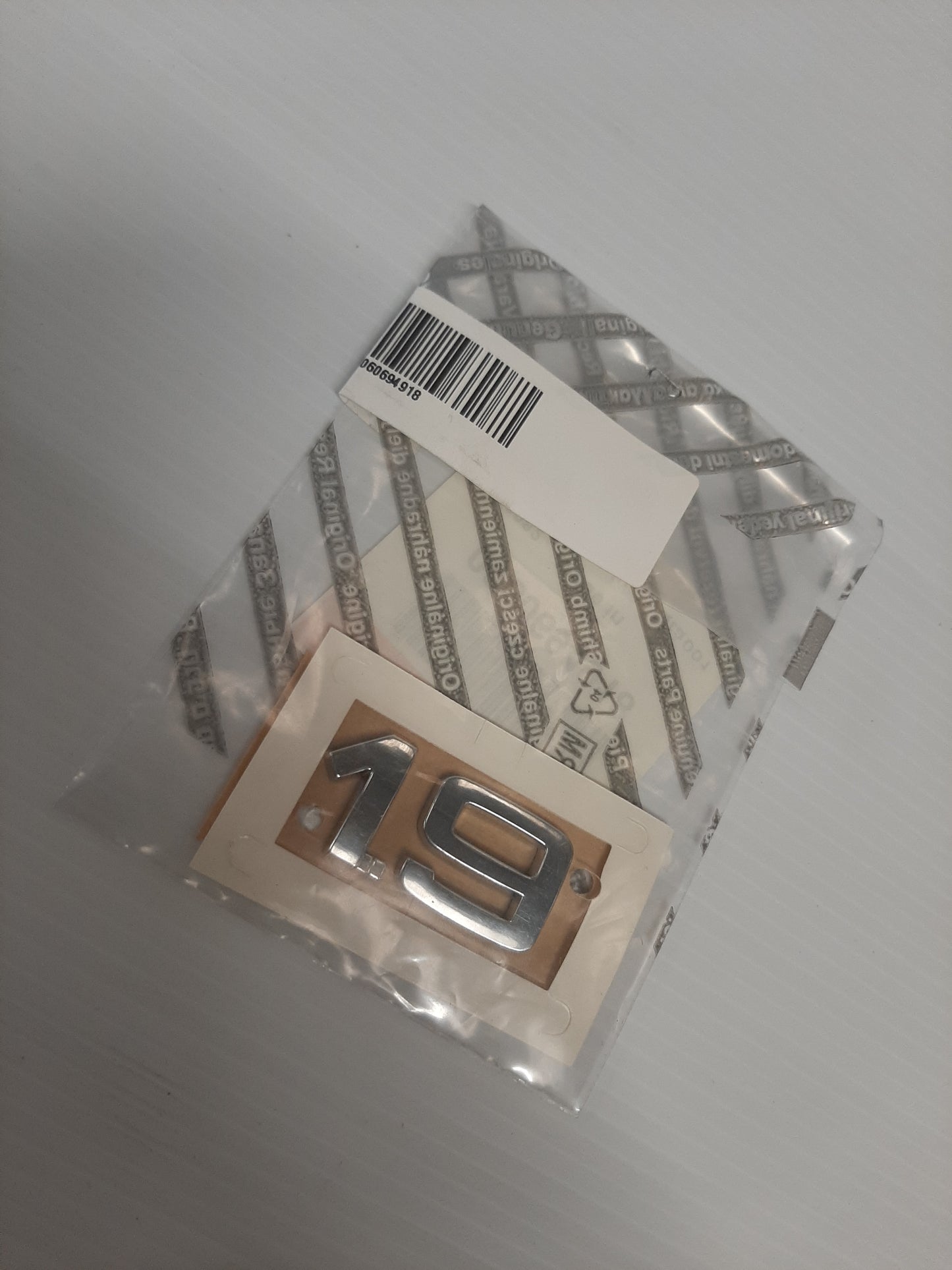 '1.9' Badge - Alfa Romeo 159 - Chrome Effect | 60694918