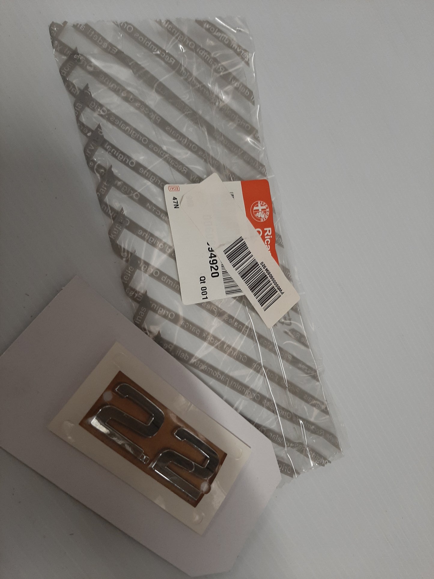 '2.2' Badge - Alfa Romeo 159 - Chrome Effect | 60694920