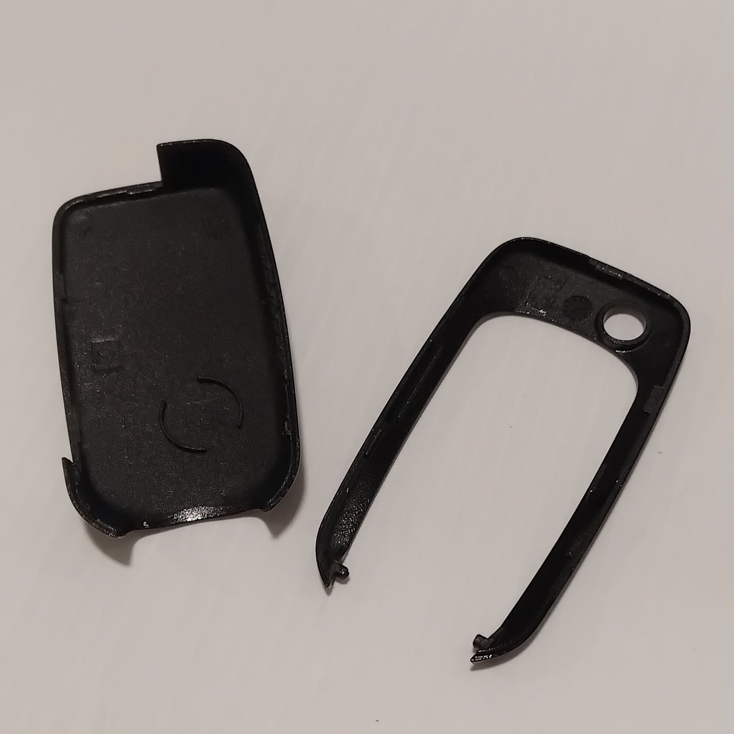 2x Key Cover - Fiat / Fiat Professional - Glossy Black / Matt Bronze | 50927702