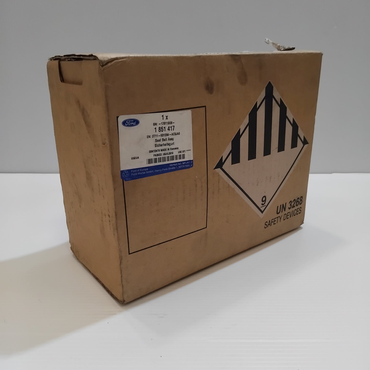Genuine Ford Seat Belt Assy | 1851417