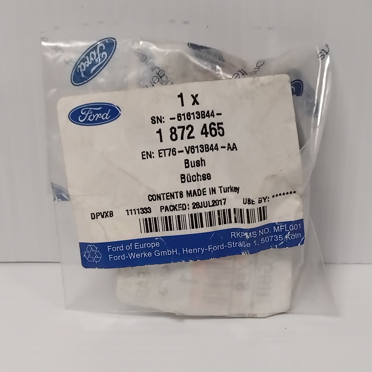 Genuine Front Seat Bush - Ford Transit 2014- | 1872465