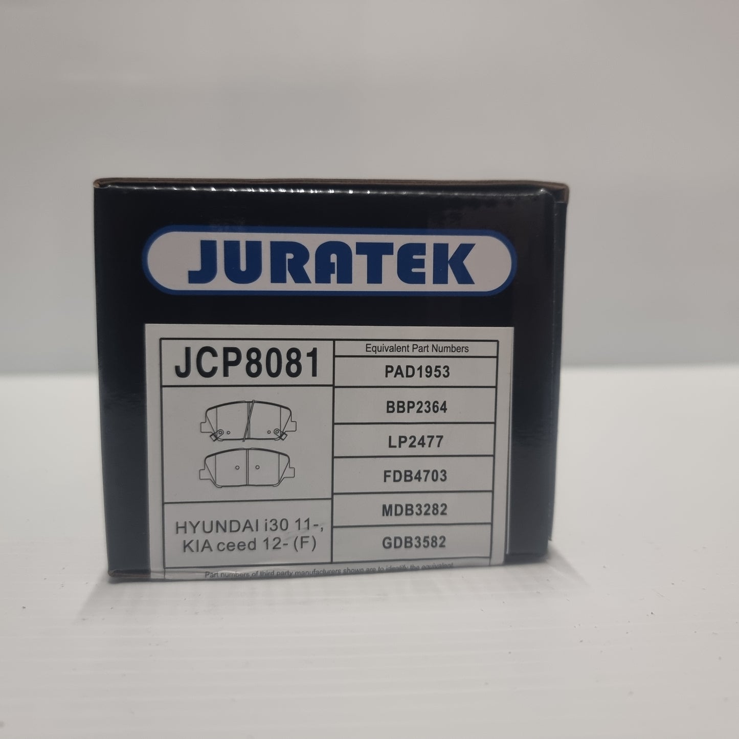 Juratek Brake Pad Set | JCP8081
