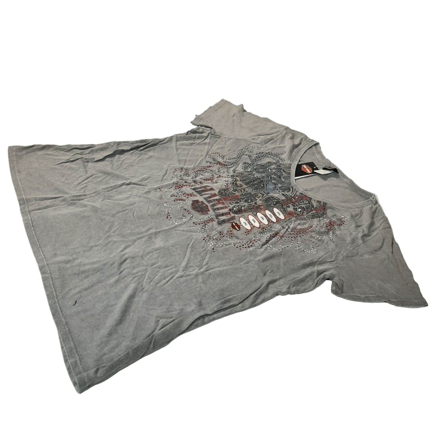 Genuine Harley Davidson Skullsalute Robin Hood Women's T-shirt - XL | R0036096