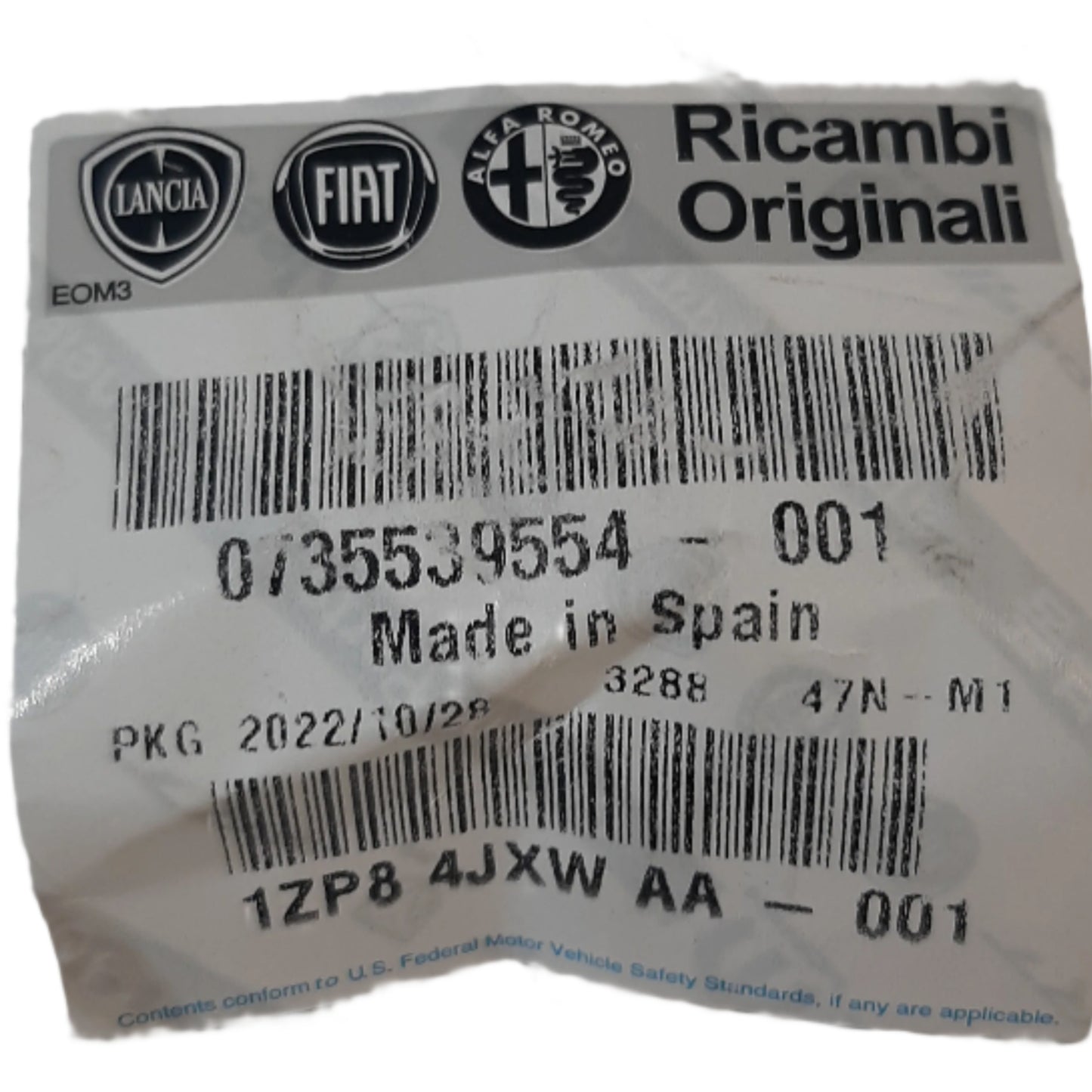 Genuine Peugeot Button - Rear Inner Door Release Button | 735539554