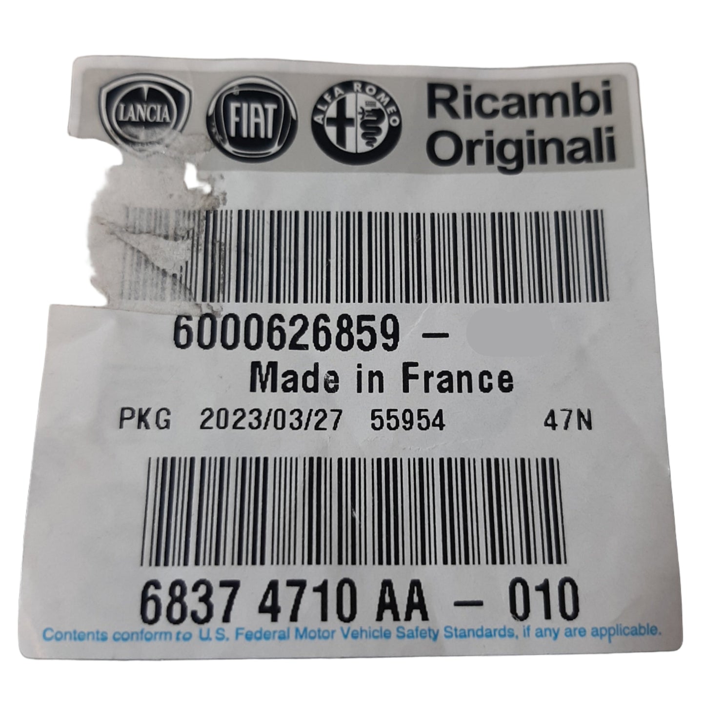 Genuine Fiat Sealing Gasket | 6000626859