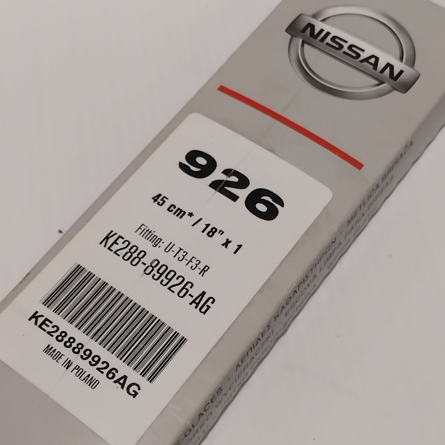 Genuine Nissan Wiper Blade 450 | KE28889926AG