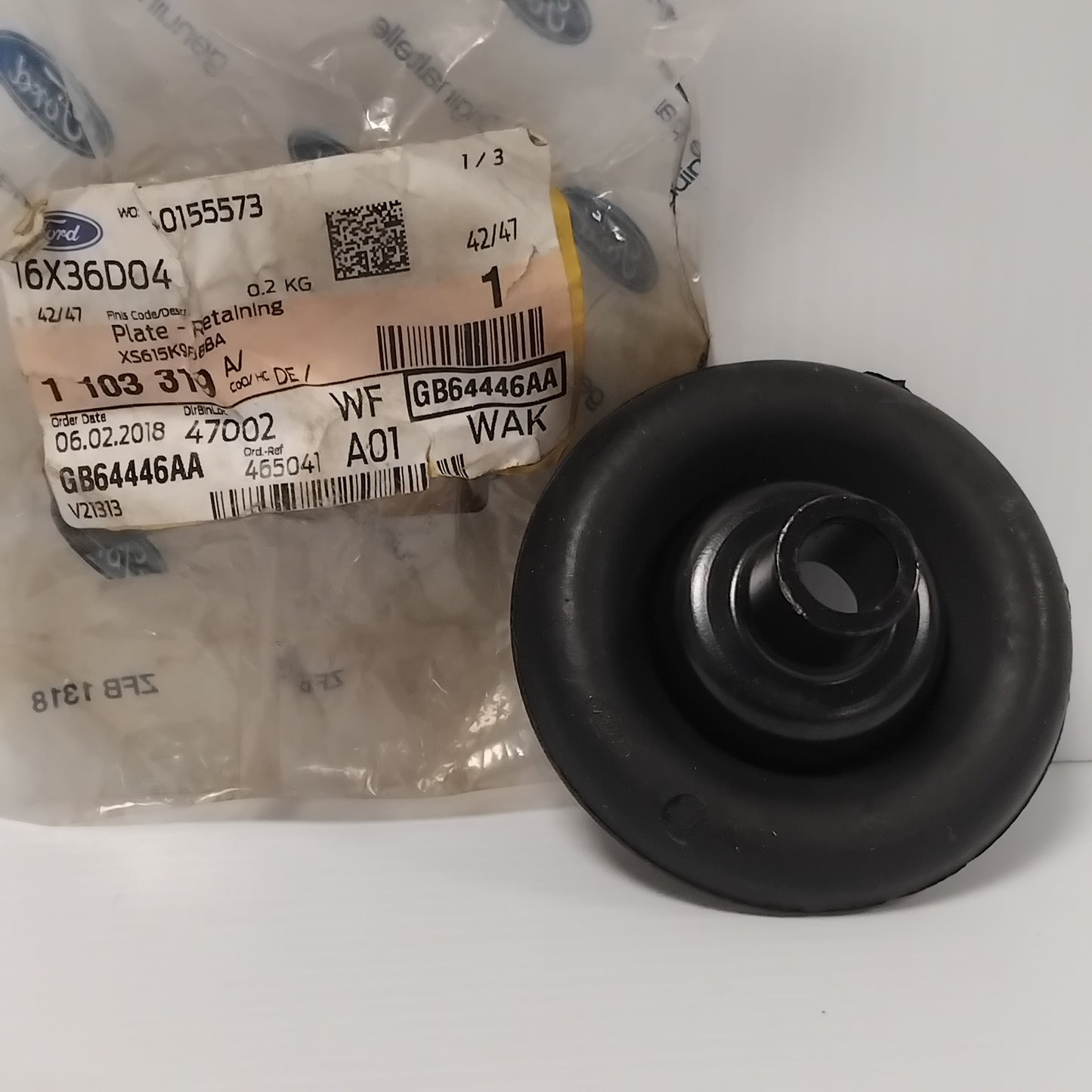 Genuine Rear Suspension Retaining Plate - Ford Focus 2003-2007 | 1103319