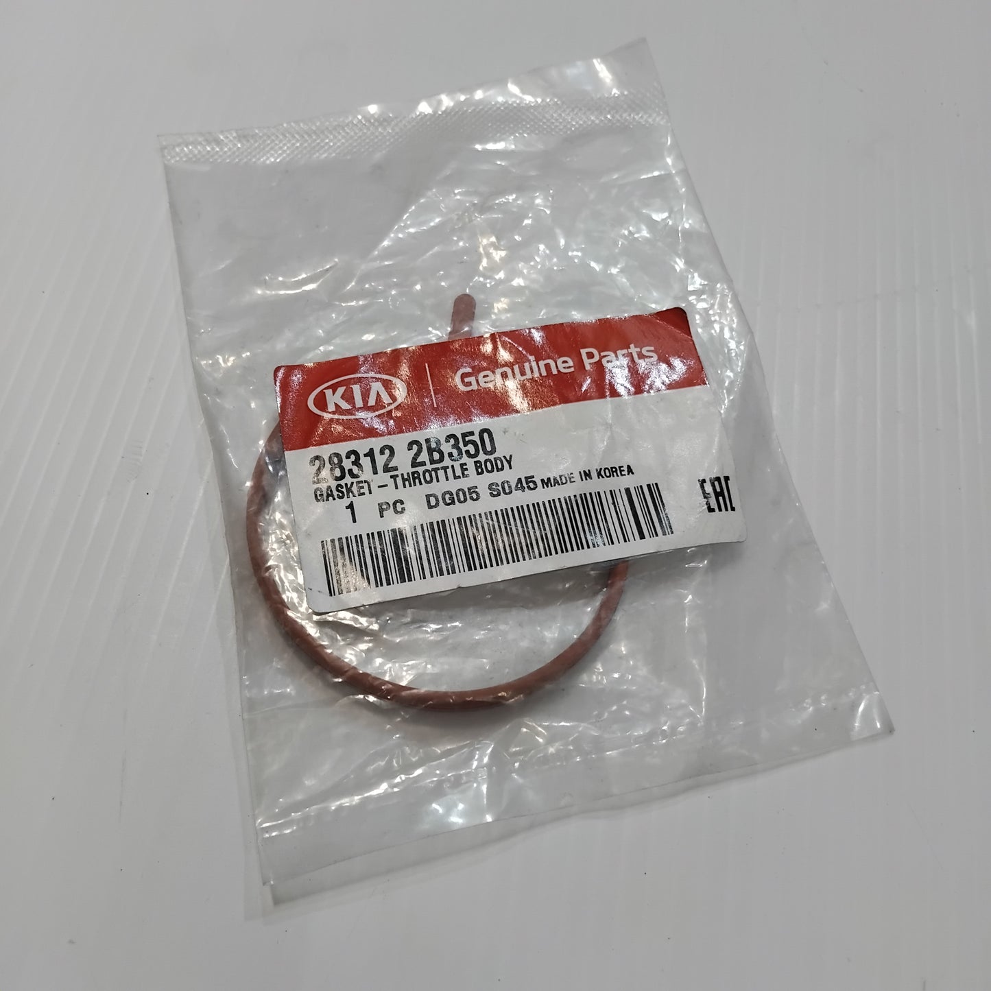 Genuine Throttle Body Gasket - Kia Venga 2009-2019 1.4 / 1.6 | 283122B350