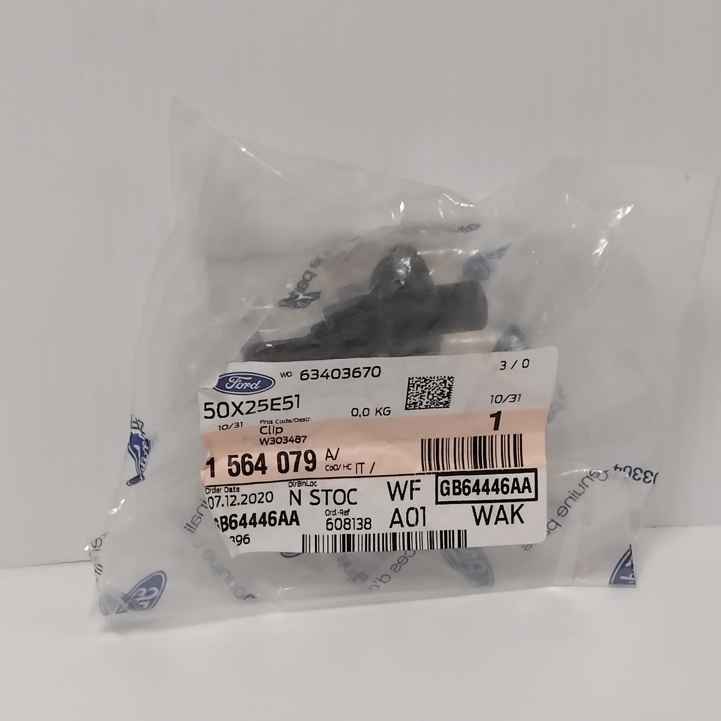 Genuine Ford Clip | 1564079