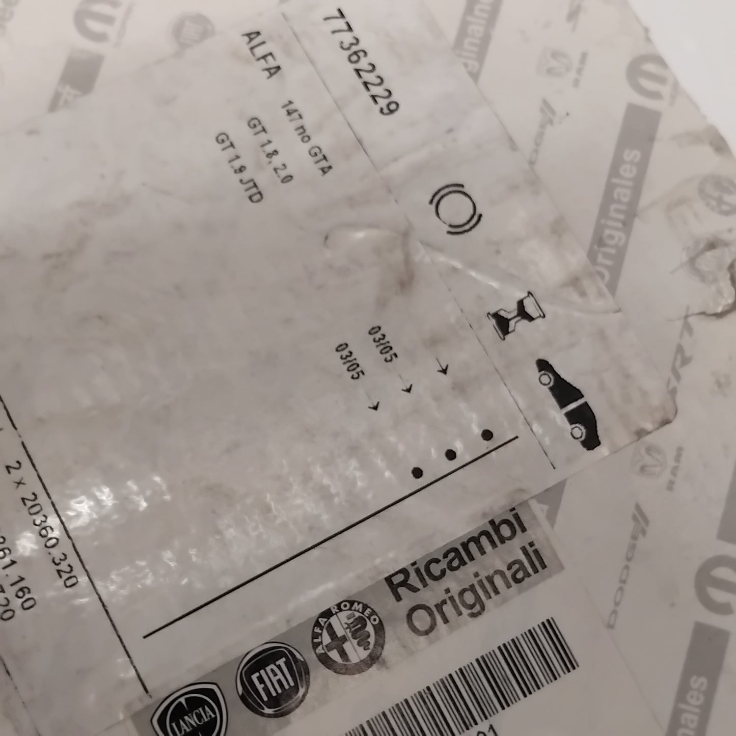 Genuine Fiat Kit Brake | 71771045