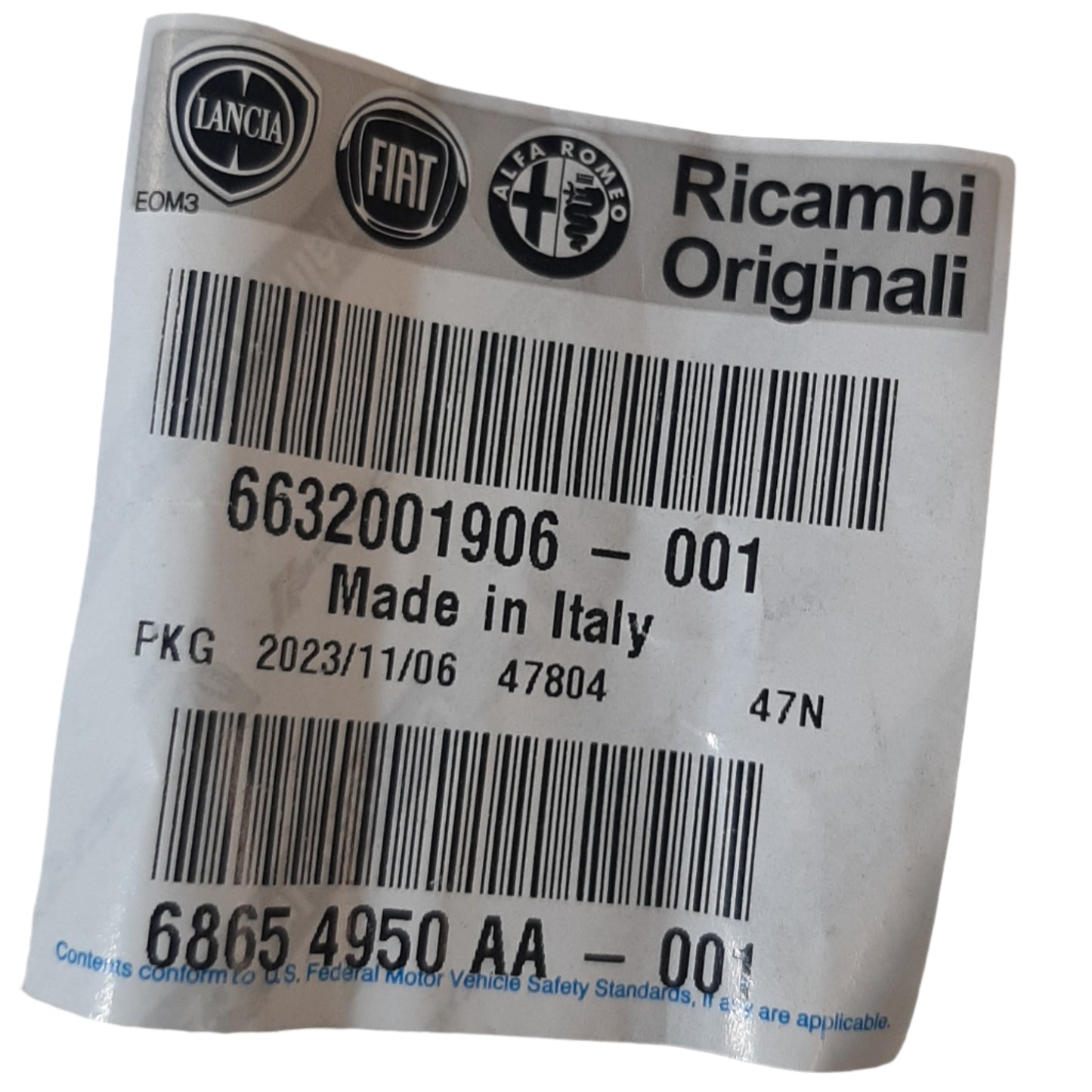 Genuine Fiat Cable Assy (Fiat 500 2020)| 6632001906