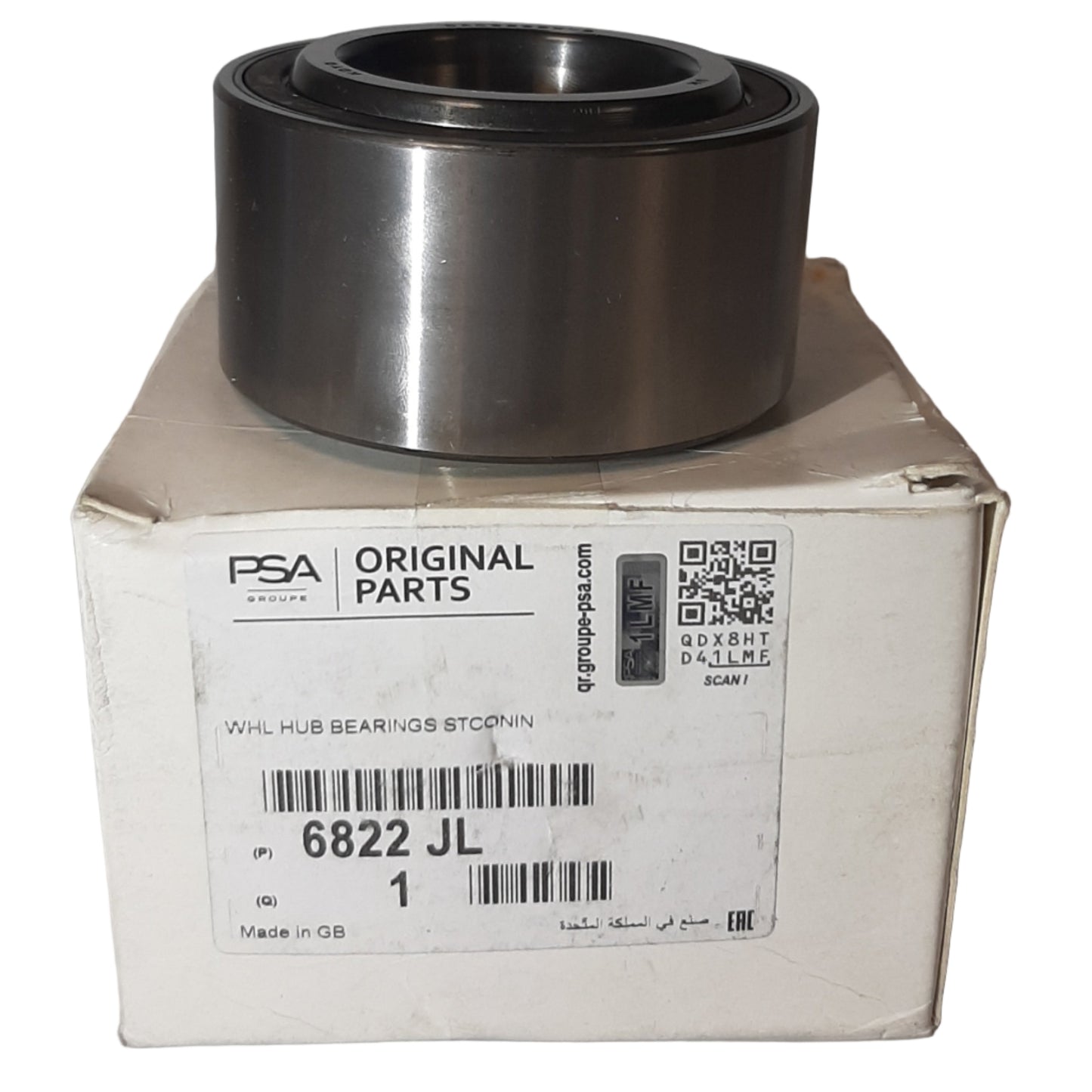 Genuine Peugeot Wheel Hub Bearing | 6822JL
