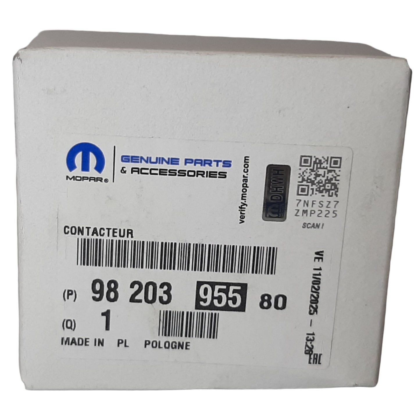 Genuine Peugeot Switch | 9820395580