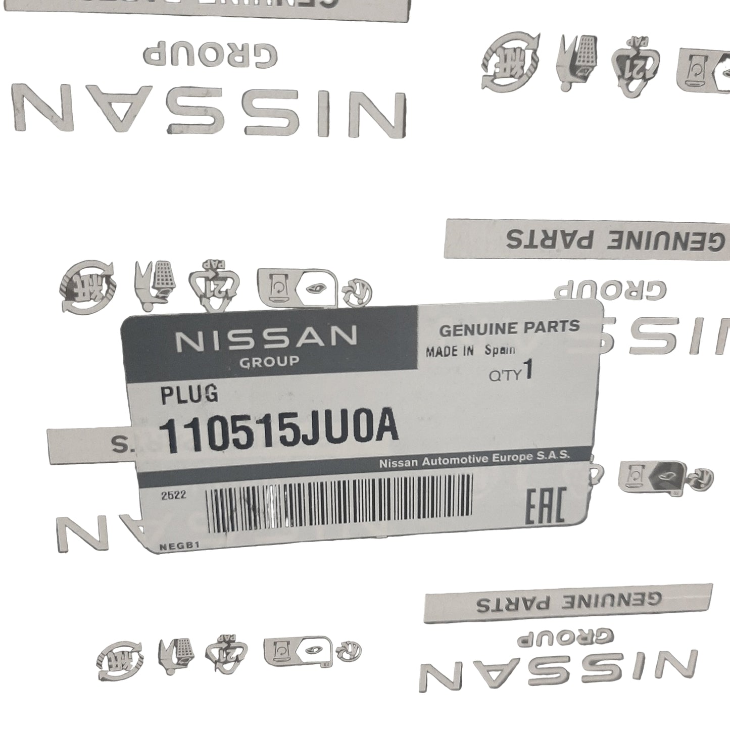 Genuine Nissan Plug | 110515JU0A