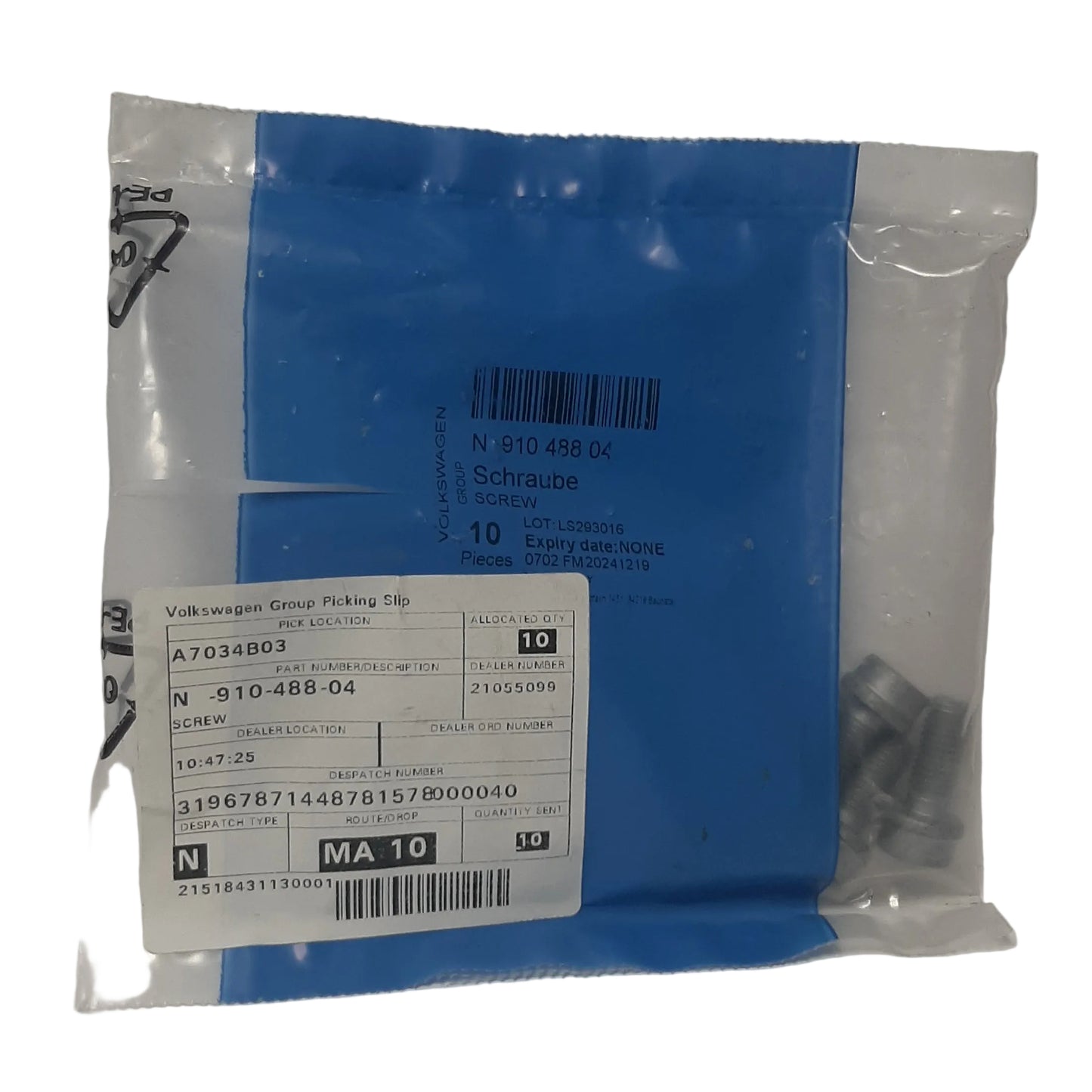 Genuine SEAT Screw | N91048804