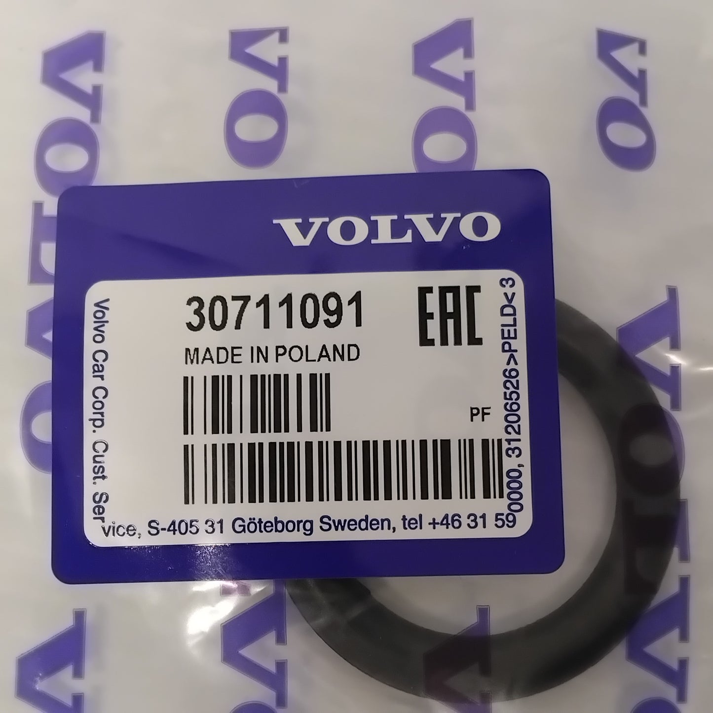 Genuine Volvo Gasket | 30711091