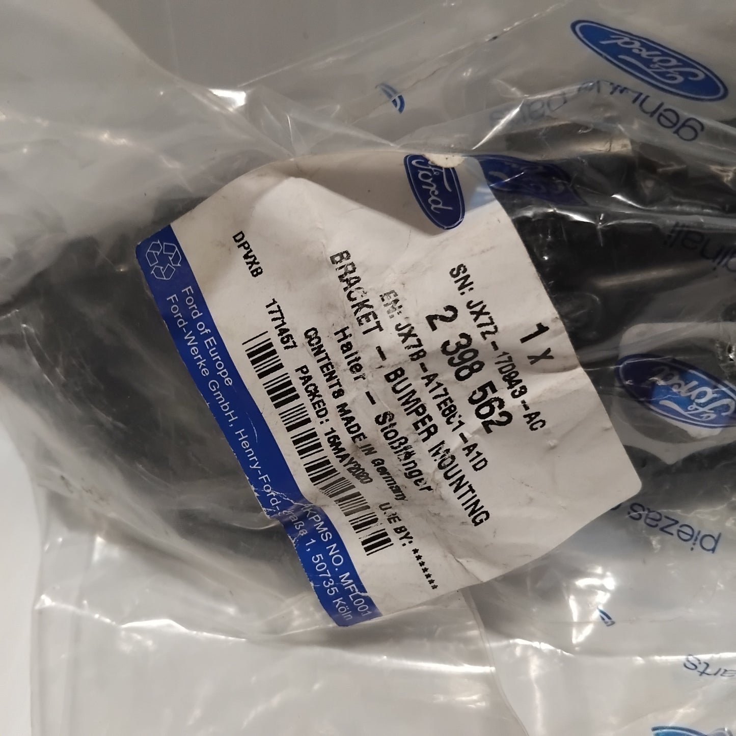 Genuine Ford Bracket - Bumper Mounting | 2398562