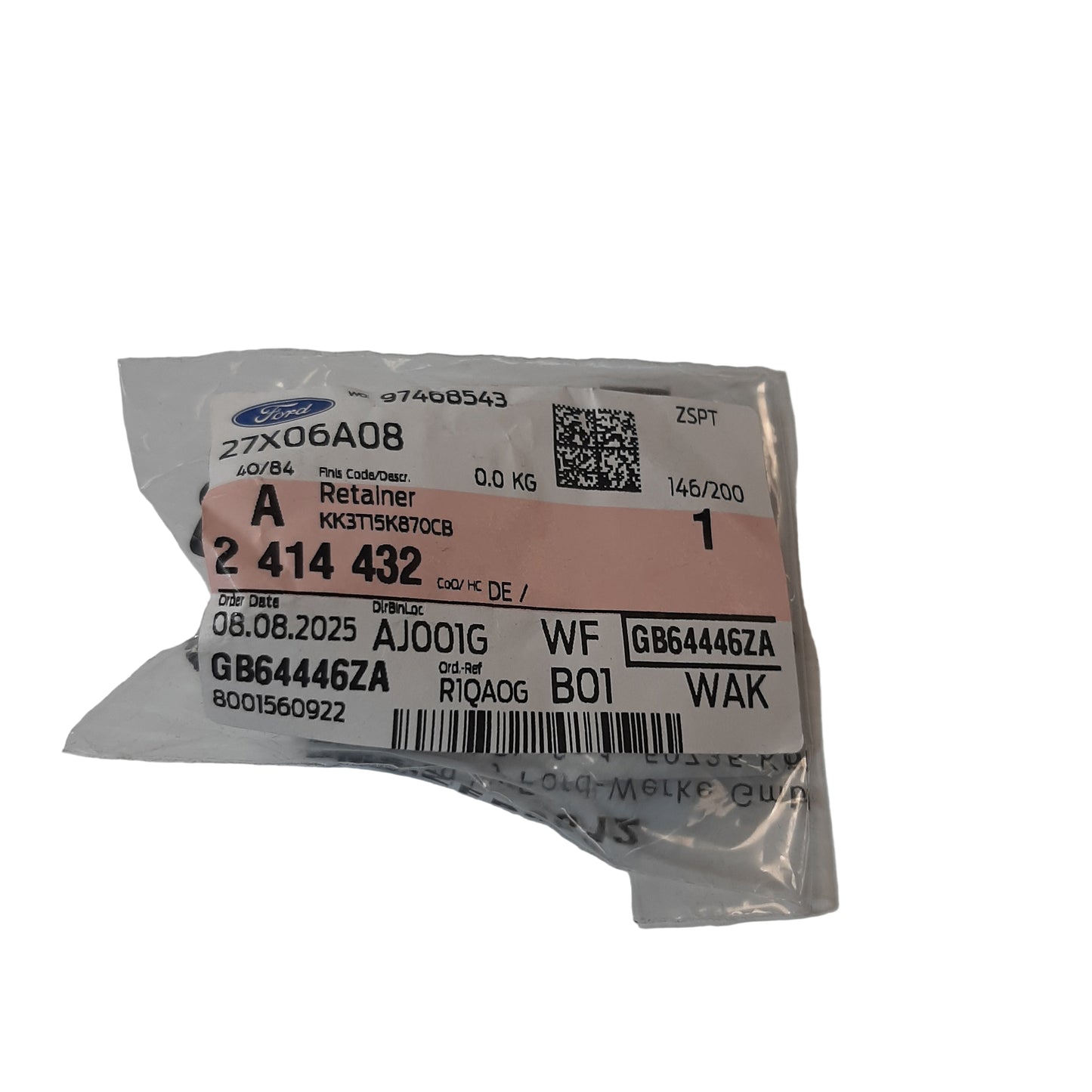 Genuine Ford Retainer | 2414432