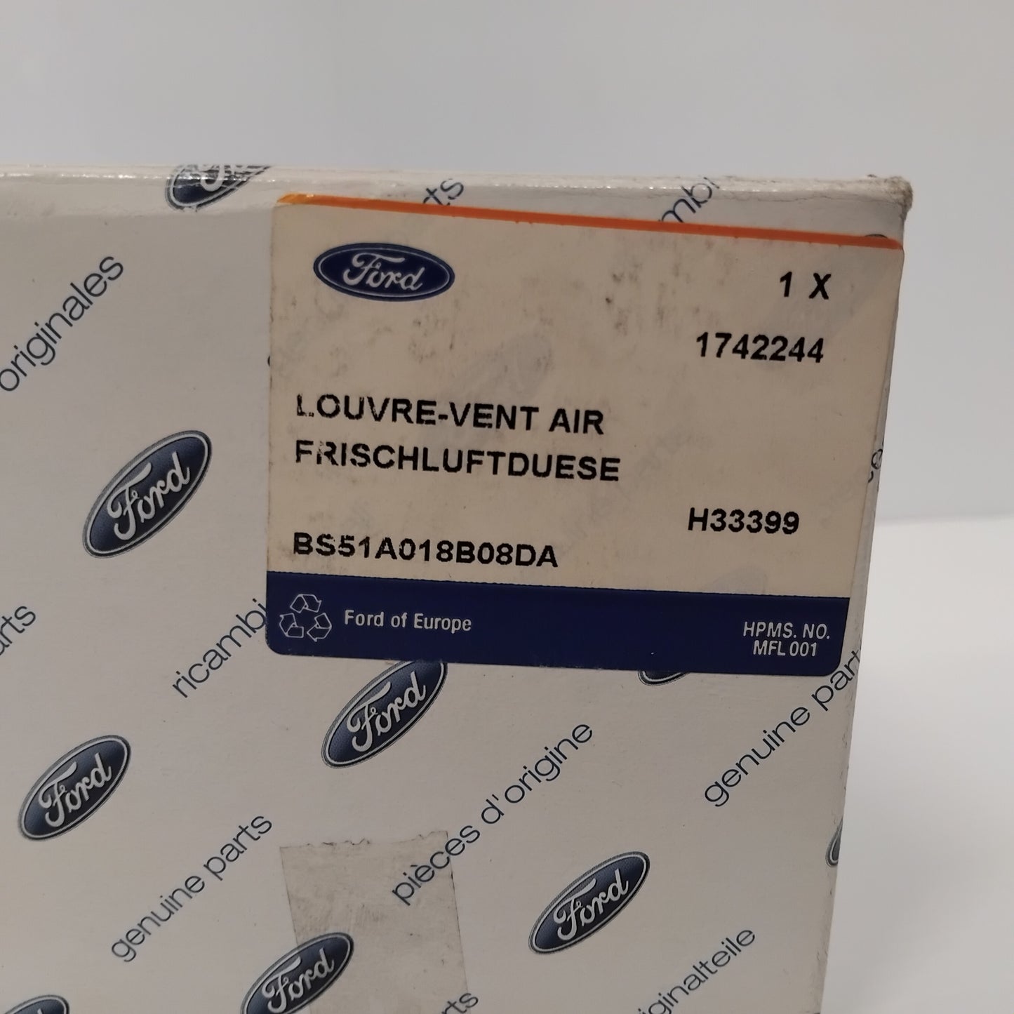 Genuine Interior Louvre Air Vent - Ford KA 2008-2016 | 1742244