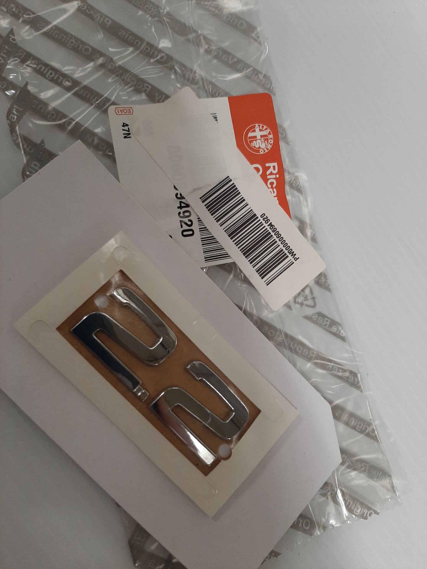 '2.2' Badge - Alfa Romeo 159 - Chrome Effect | 60694920