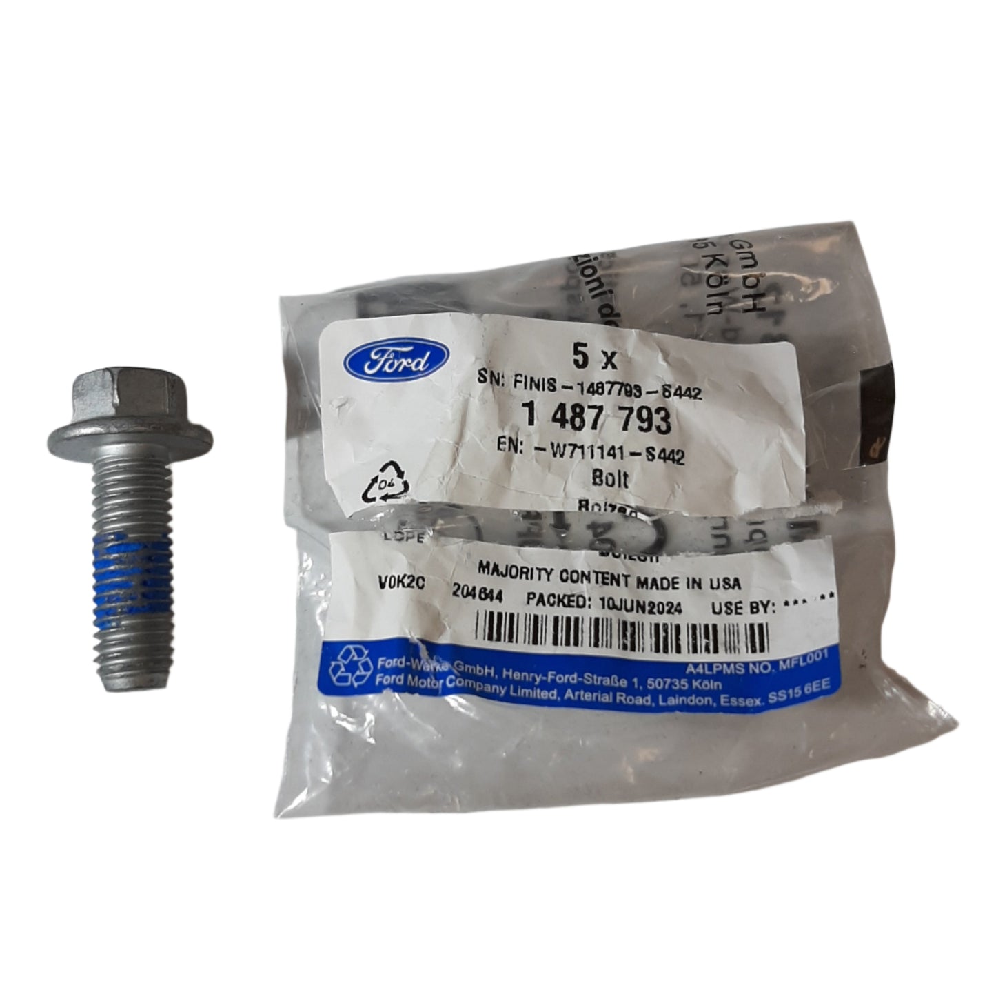 Genuine Ford Bolt | 1487793