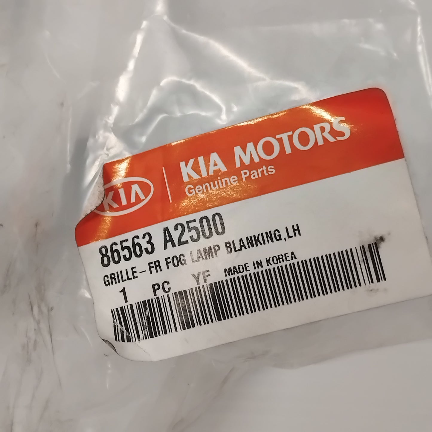 Genuine Kia Grille-Fr Fog Lamp B | 86563A2500