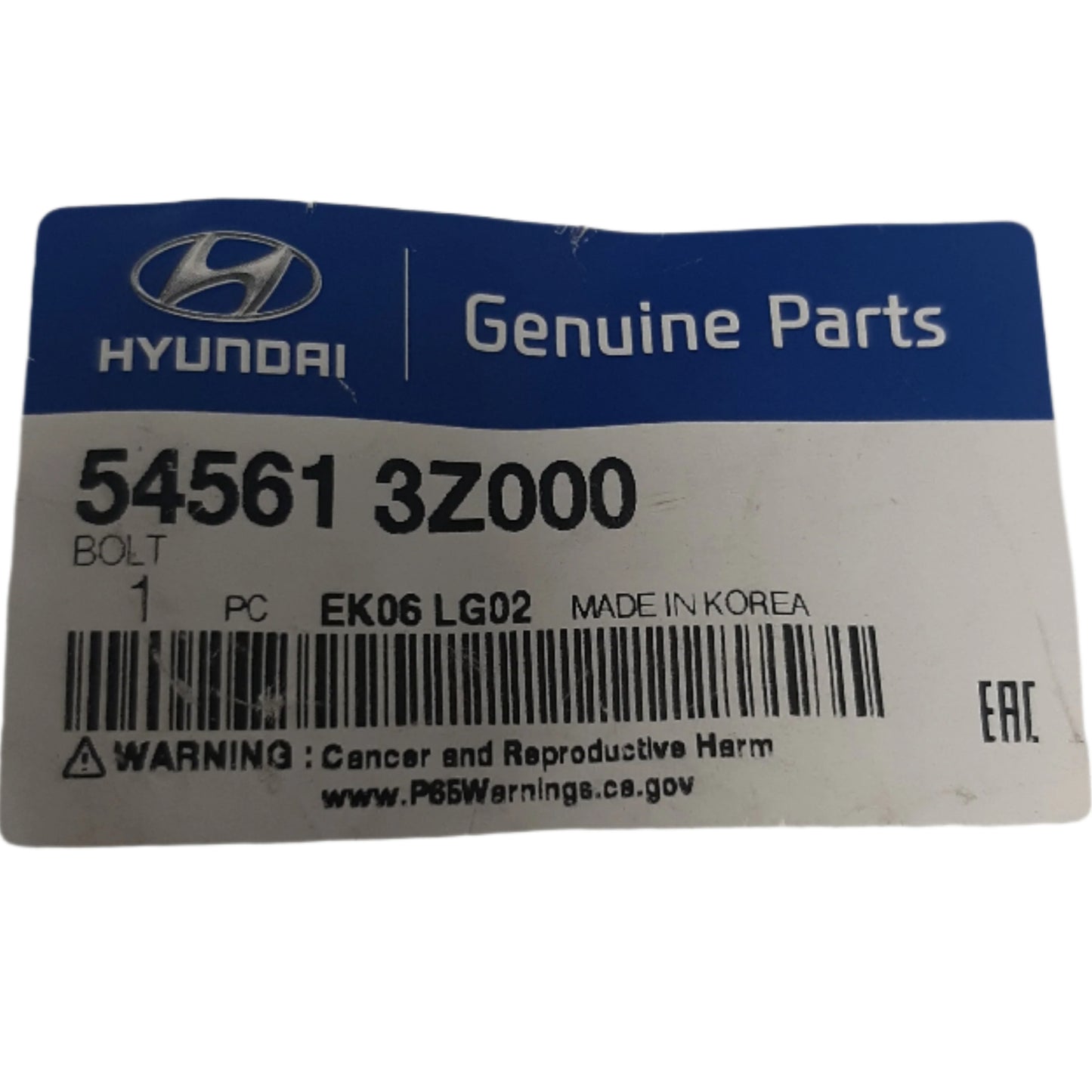 Genuine Hyundai Bolt | 545613Z000