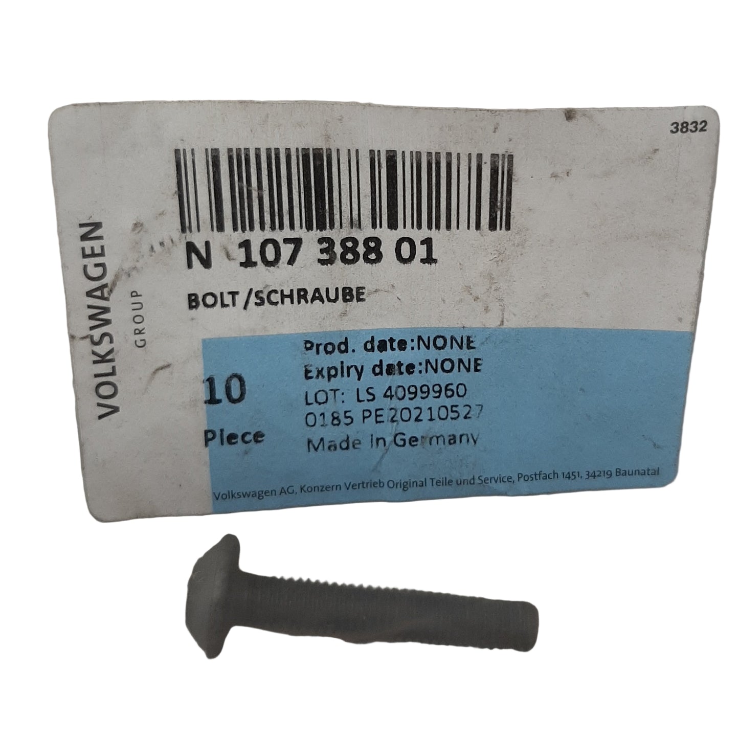 Genuine SEAT Screw | N10738801