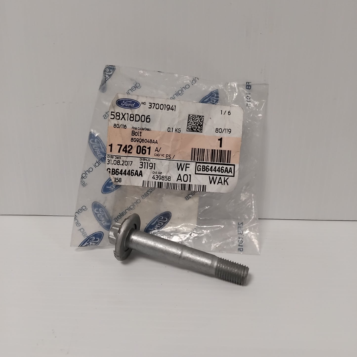 Genuine Timing Belt Pulley Bolt - Ford Mondeo 2008-2014 | 1742061