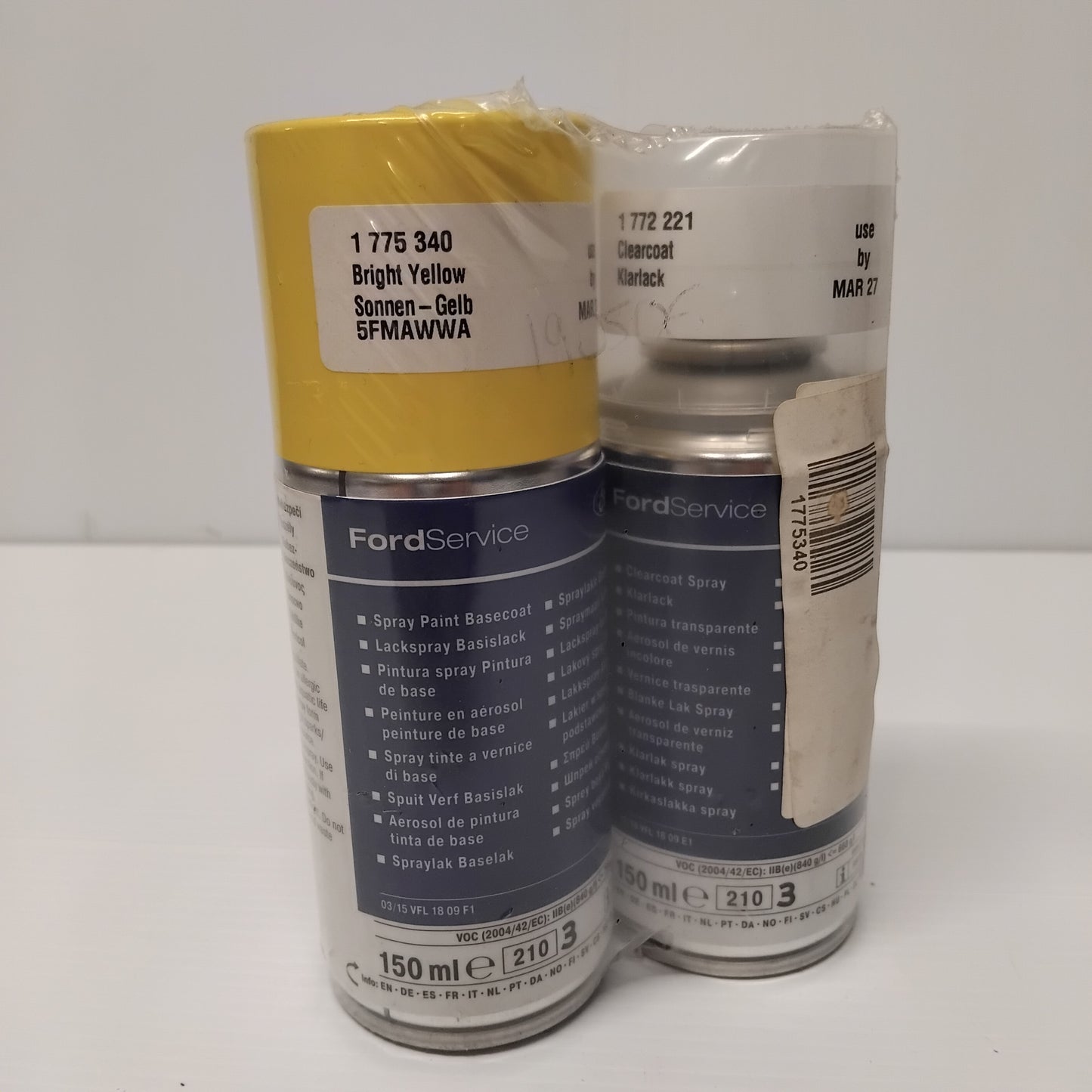 Genuine Bright Yellow 2 - Touch-Up Paint - Ford KA / EcoSport | 1775340