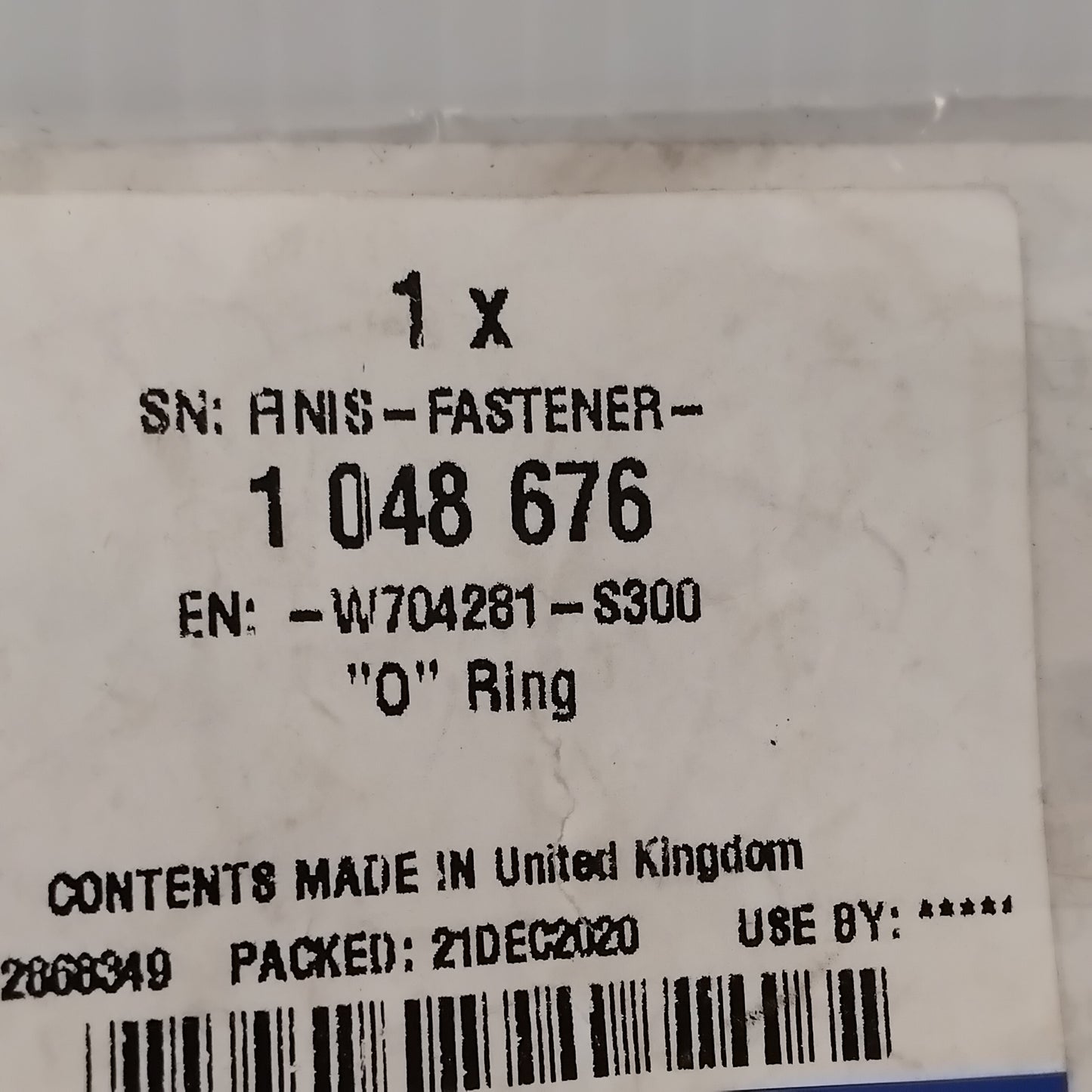 Genuine Oil Pump Inlet Pipe Seal - Ford Transit 2000-2006 | 1048676