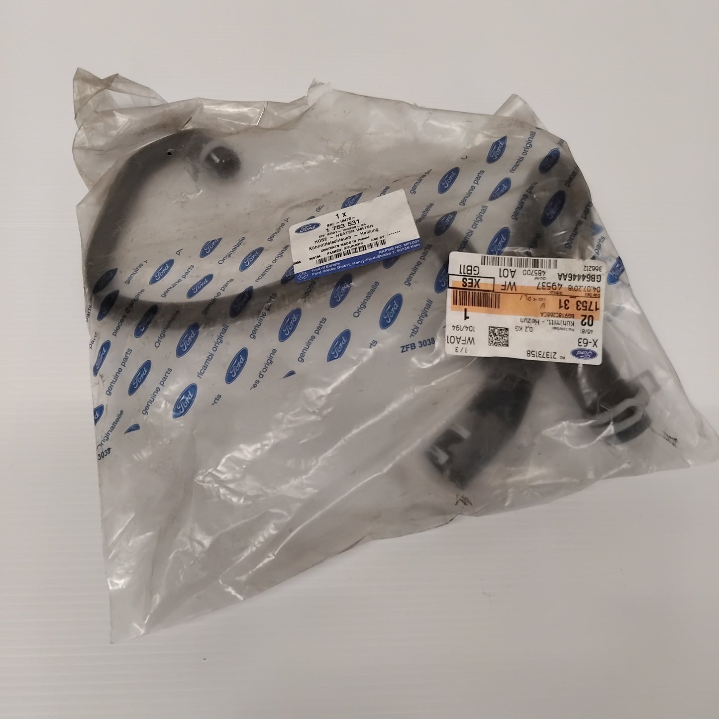 Genuine Ford Hose - Heater Water | 1753531