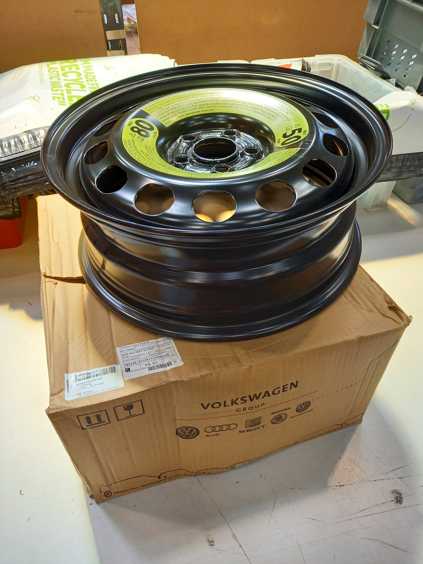 Genuine SEAT Wheel | 2Q0601027AF03C