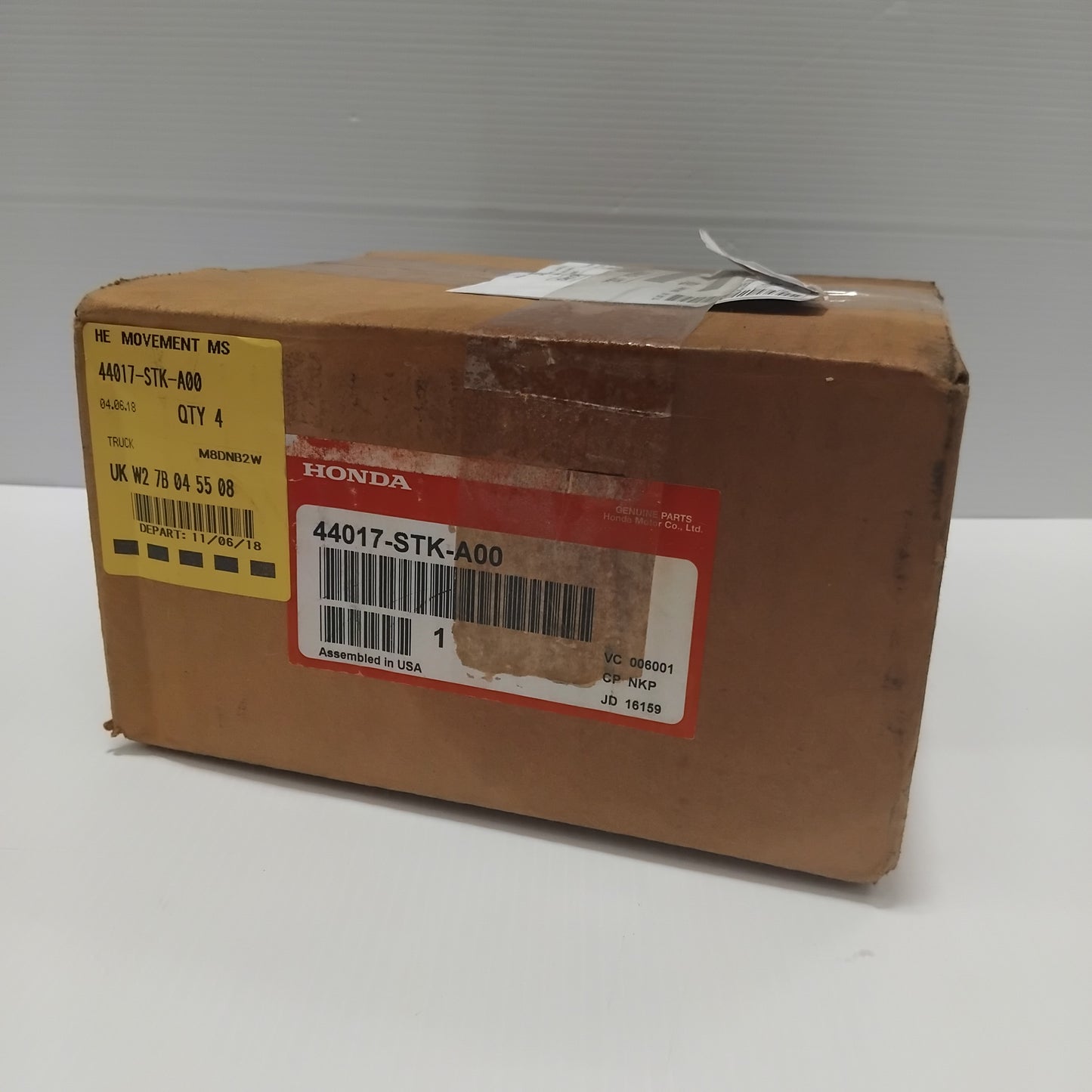 Genuine Honda Boot Set, Inboard | 44017STKA00