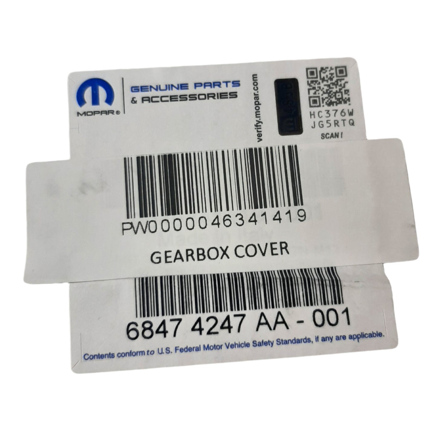 Genuine Fiat Cover | 46341419
