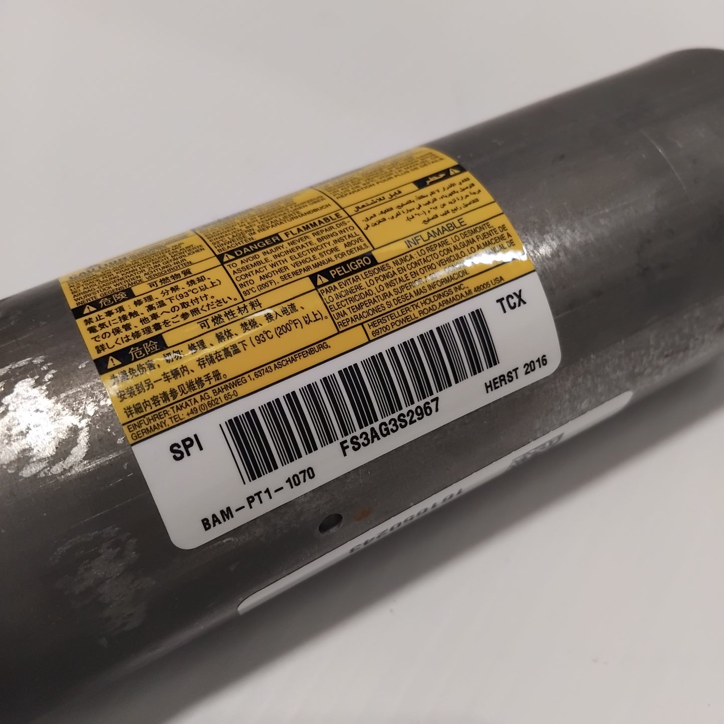 Genuine Toyota Inflator Assy Kit,In | 04000-44112