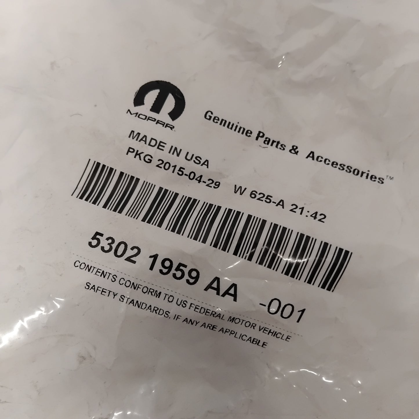 Genuine Jeep Sealing Gasket | K53021959AA