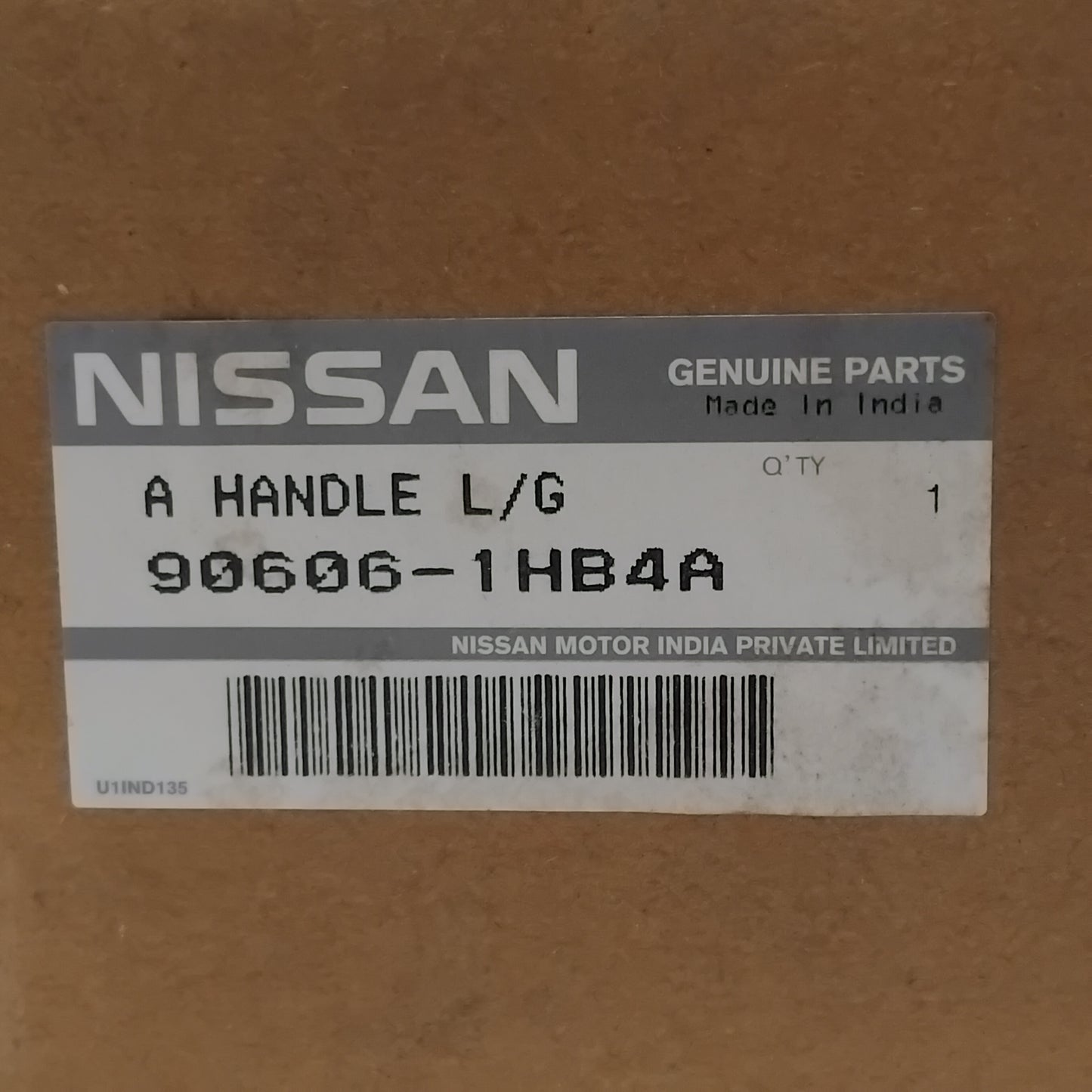 Genuine Nissan Handle Assy-Bac | 906061HB4A