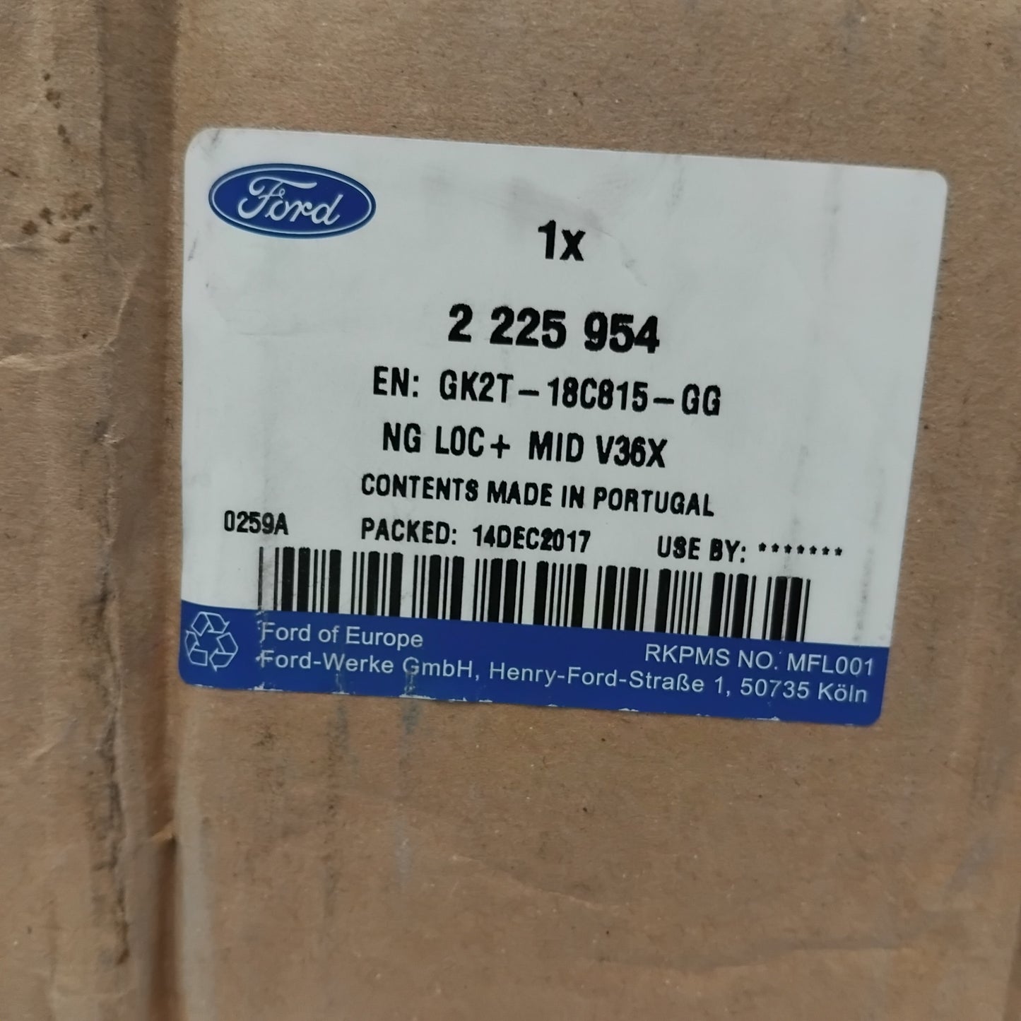 Genuine Ford Radio With Cd Player | 2225954