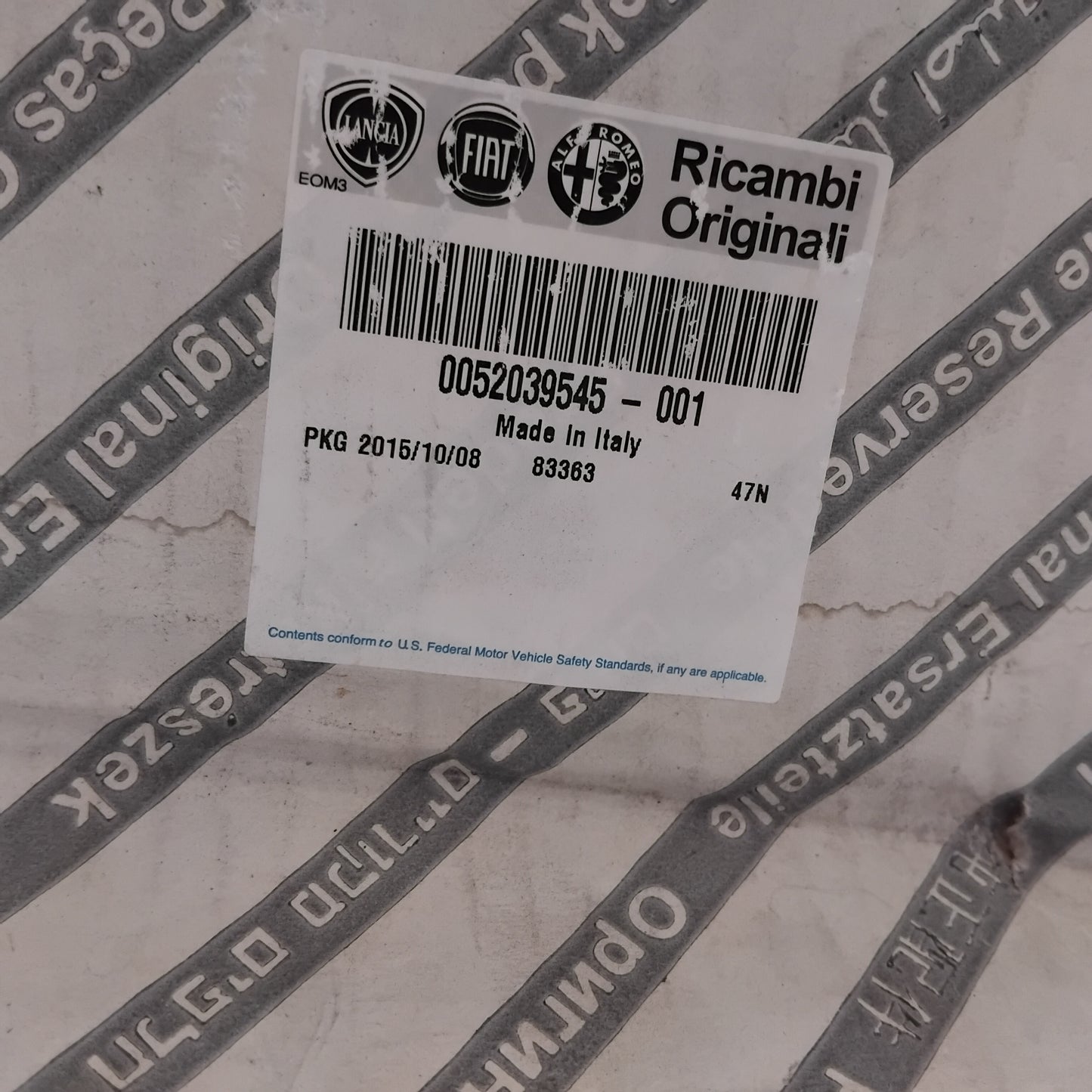 Genuine Fiat Radio | 52039545