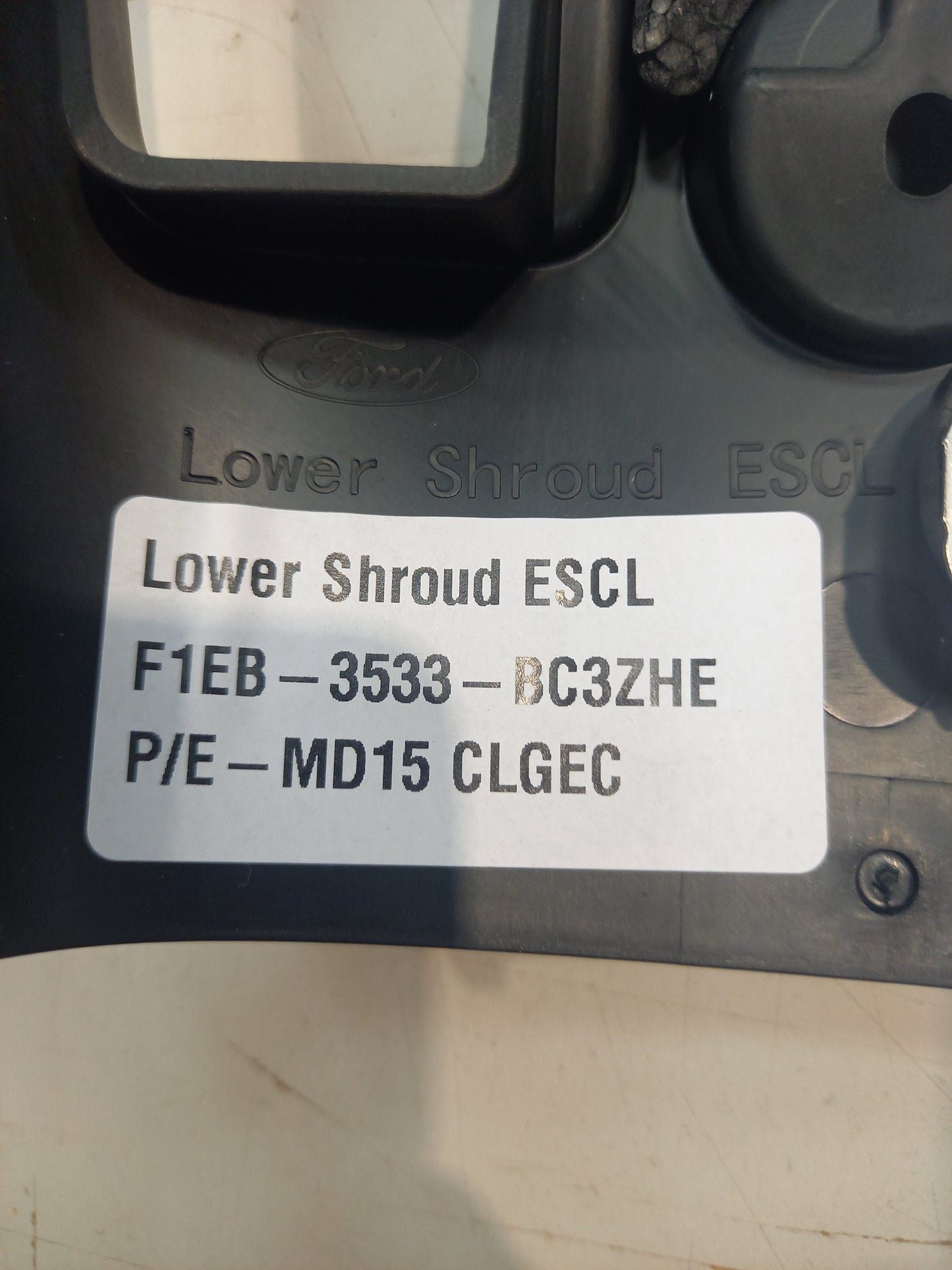 Genuine Ford Shroud Assy - Steering Column | 1940278