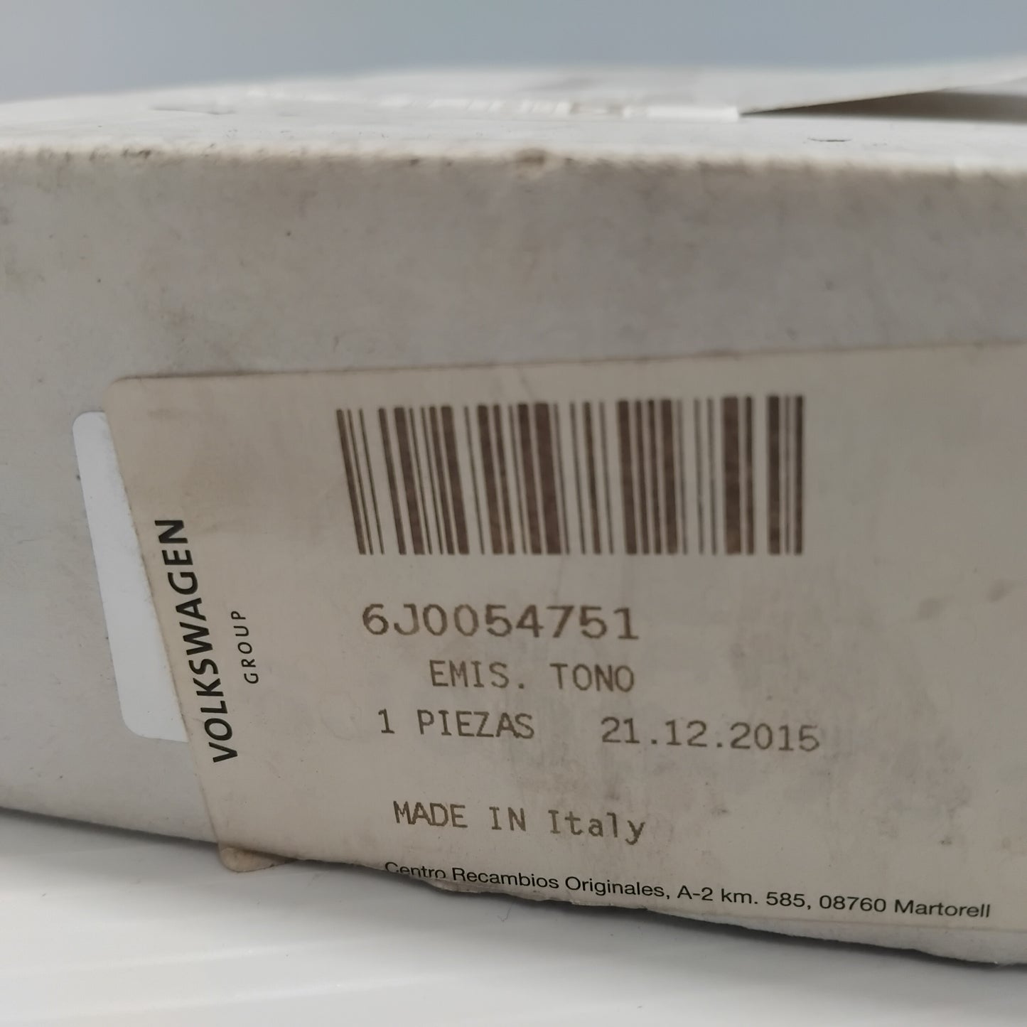 Genuine SEAT Buzzer | 6J0054751
