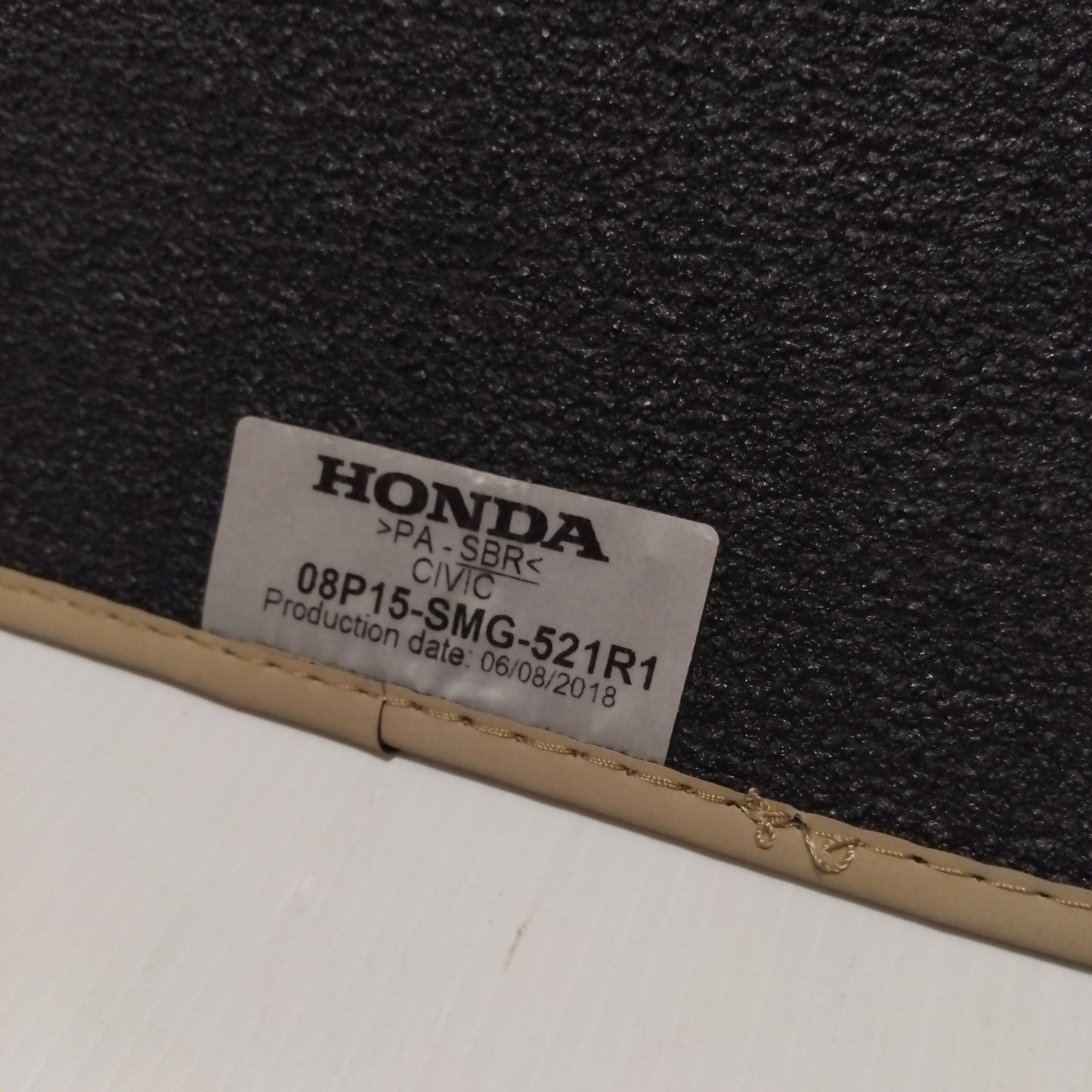 Genuine Honda Mat, R Fr Yr-327L | 08P15SMG521R1