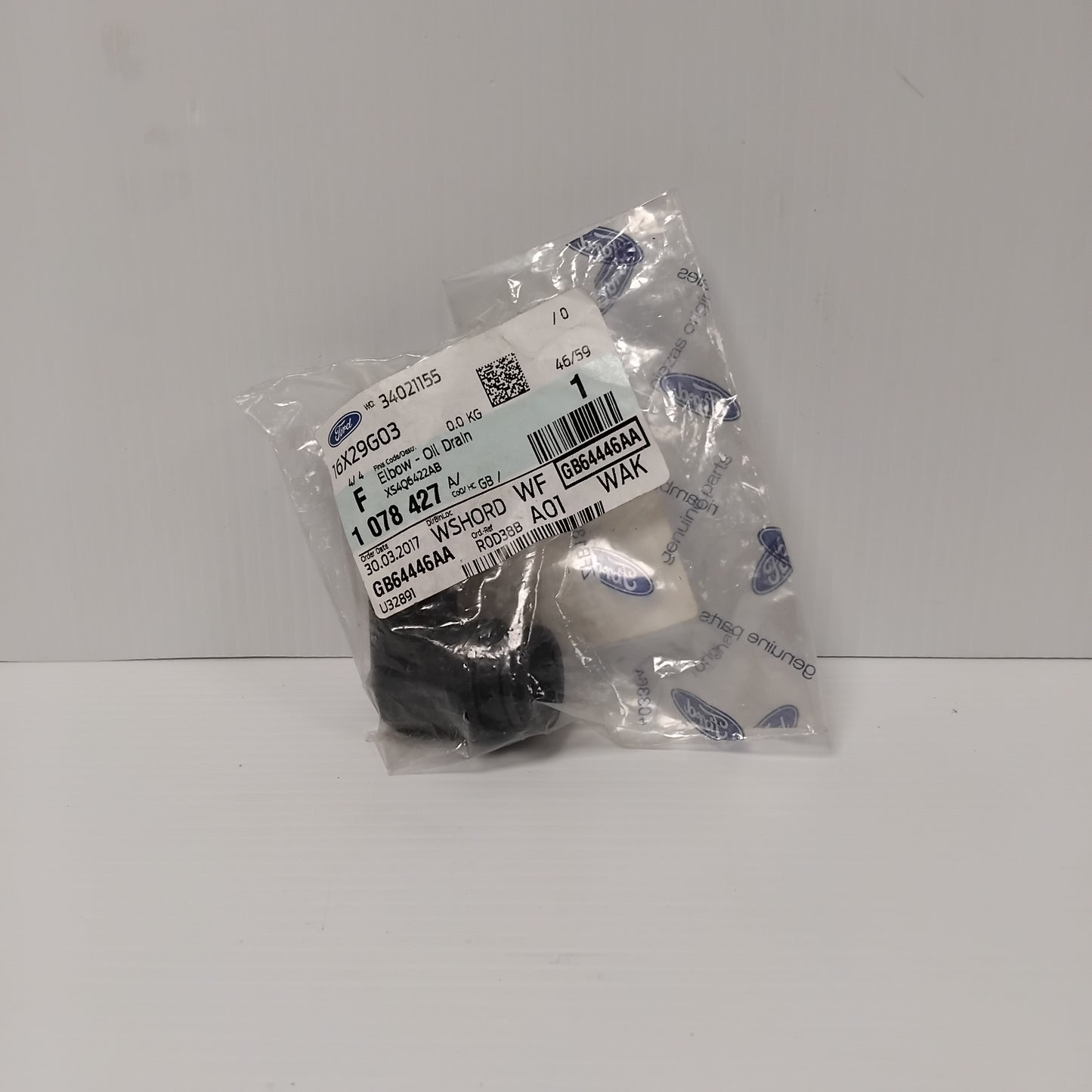 Genuine Oil Drain Elbow - Ford Focus / Mondeo / Fiesta 1.8 | 1078427