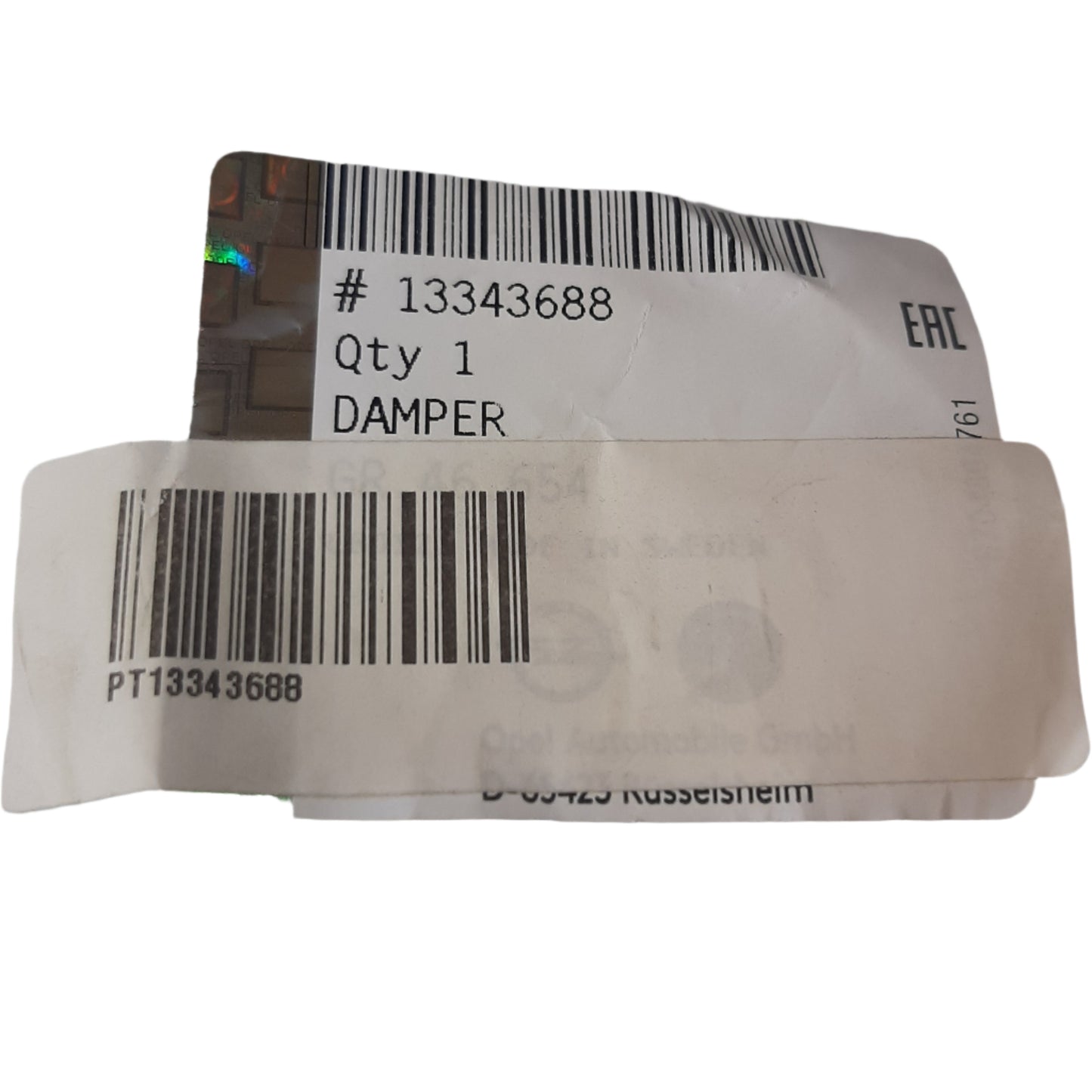 Genuine Vauxhall Vibration Damper | 13343688