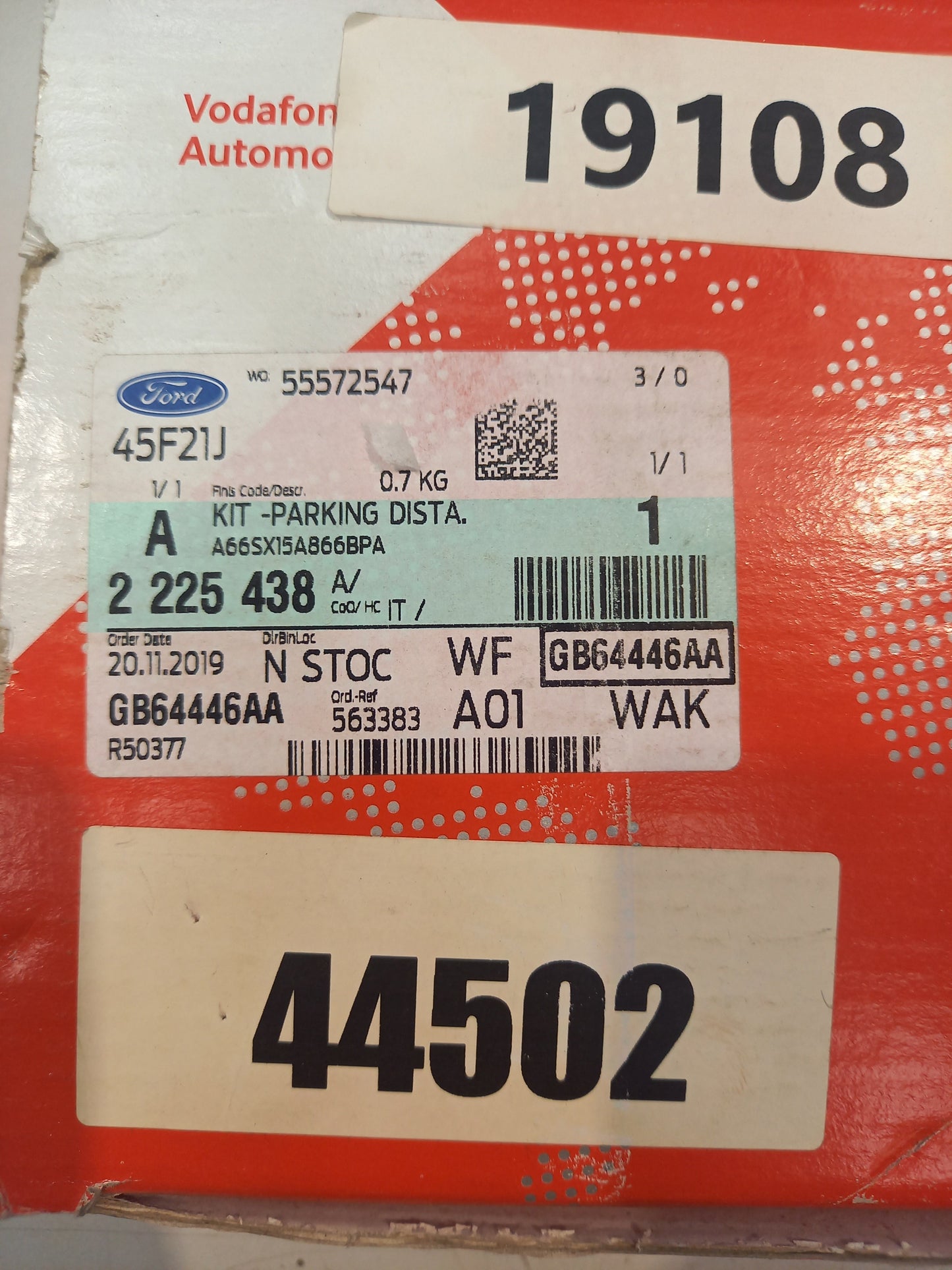 Genuine Ford Kit - Parking Distance Control | 2225438