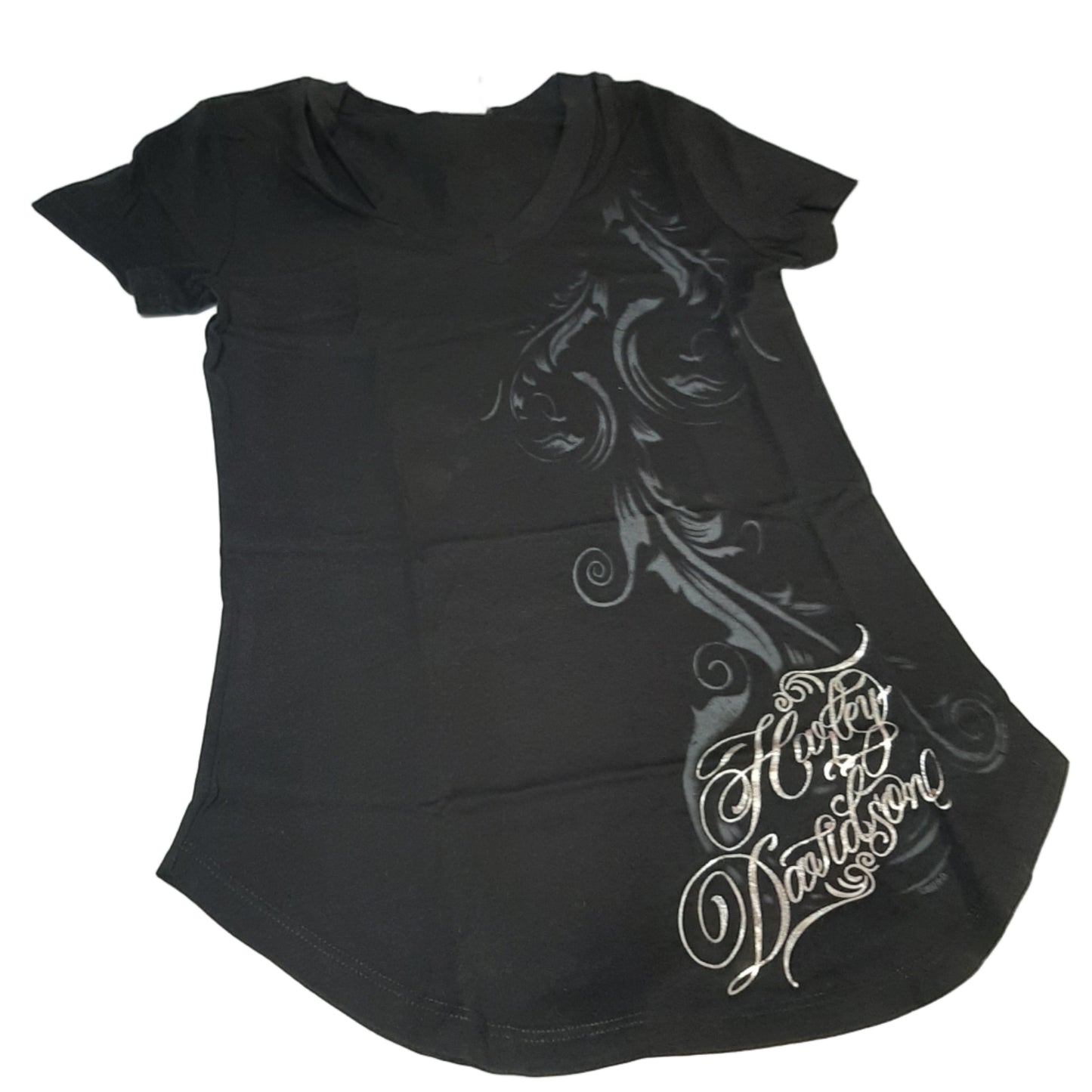 Genuine Harley Davidson Night Script Women's T-shirt - XS | R0024932