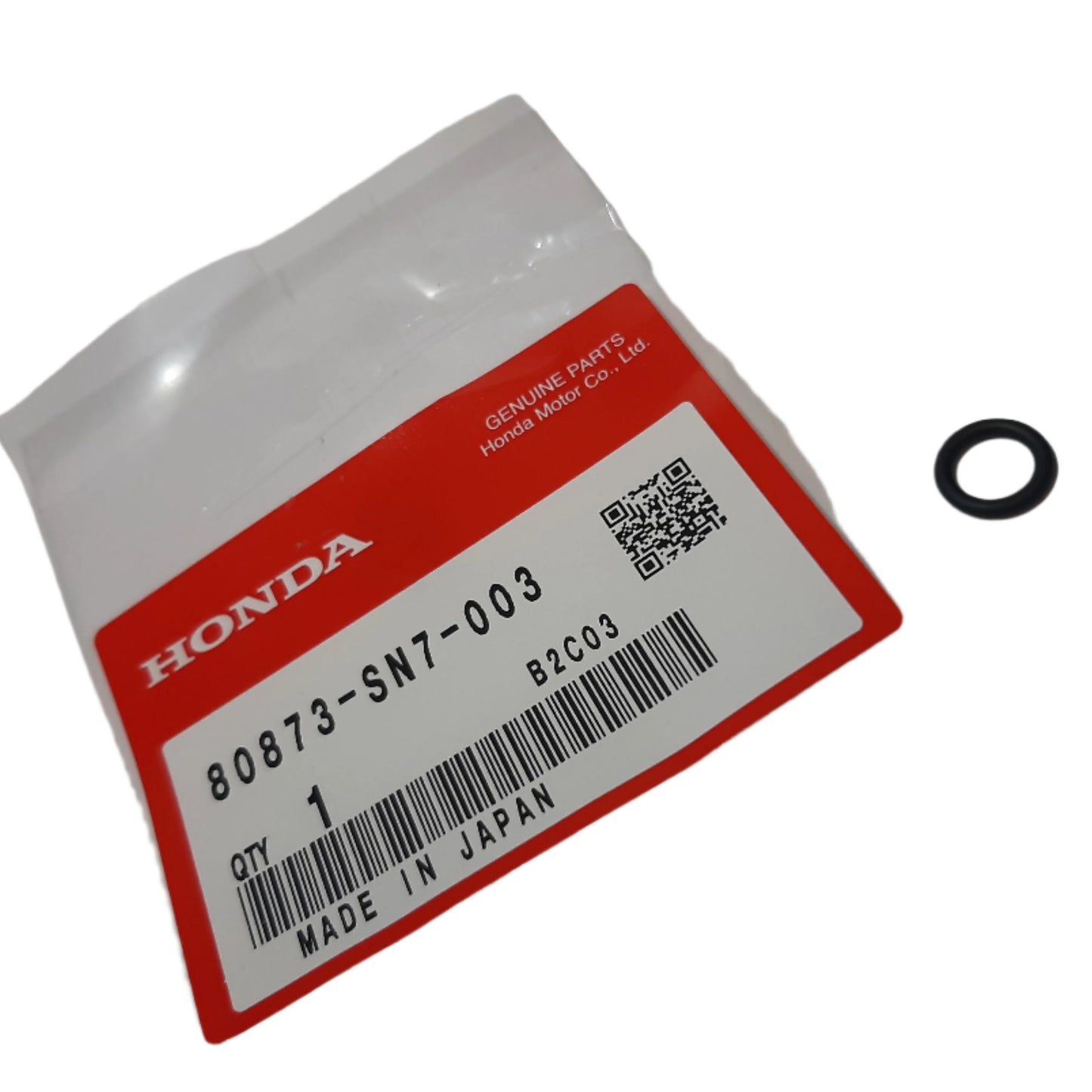 Genuine Honda O-Ring, 8Mm | 80873SN7003