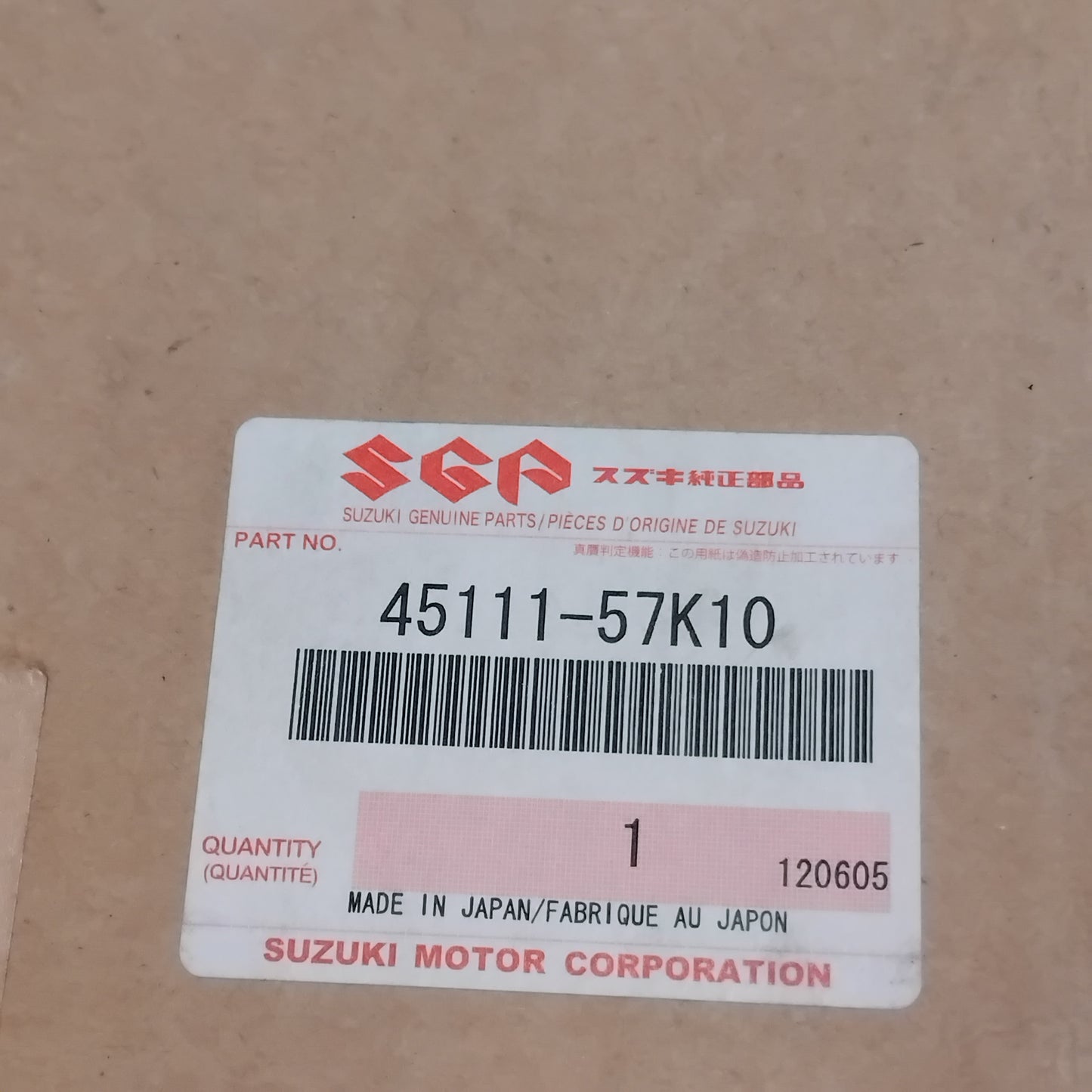Genuine Suzuki Knuckle Steering R | 45111-57K10-000